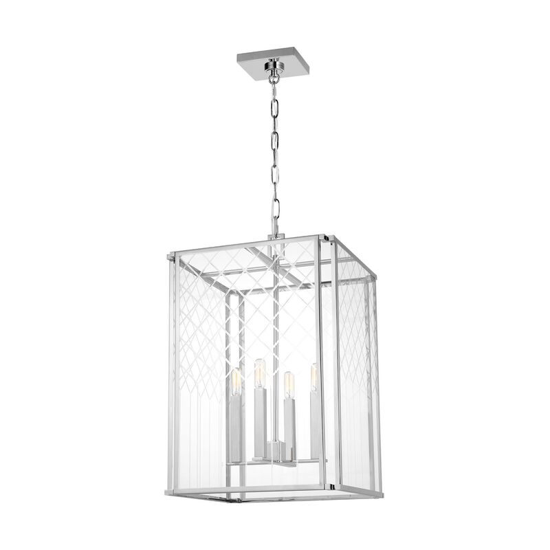 Erro 16 Inch Cage Pendant by Visual Comfort Studio Collection