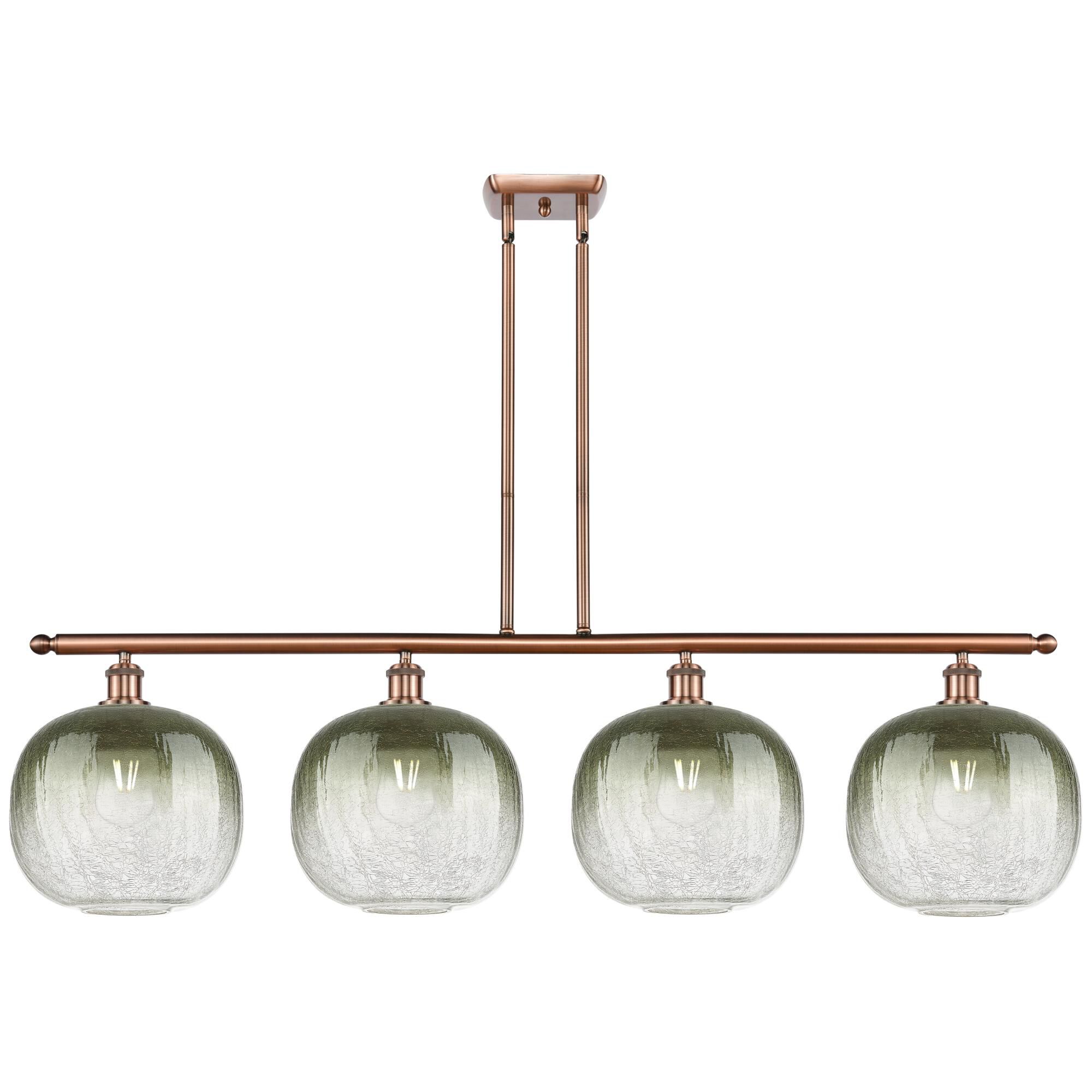 Bruno Marashlian Brookhaven Sphere 49 Inch Linear Suspension Light by Innovations Lighting