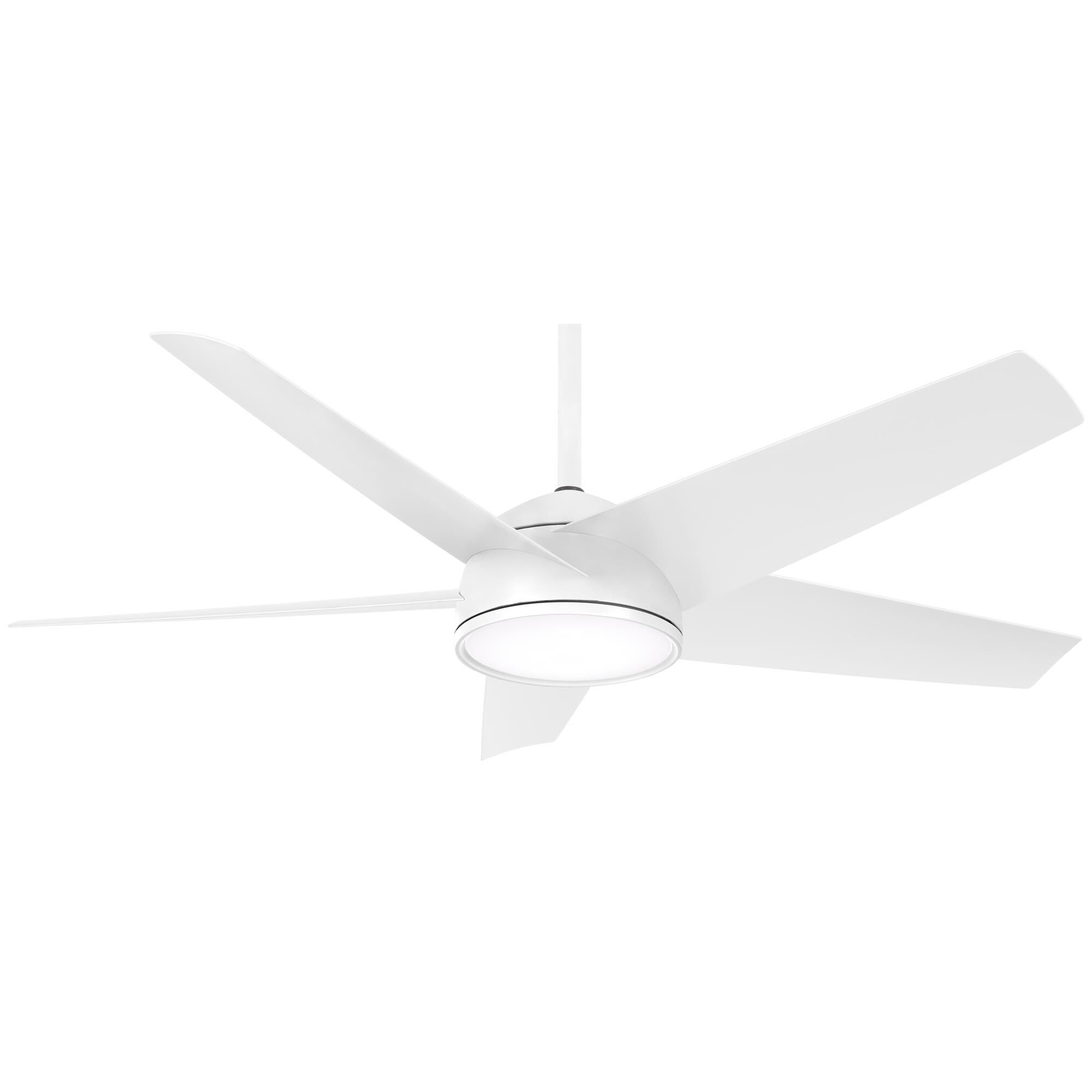 Chubby Outdoor Rated 58 Inch Ceiling Fan with Light Kit by Minka Aire