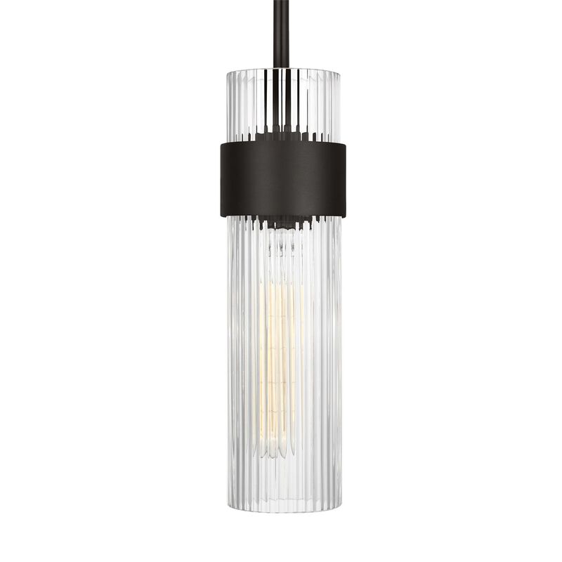 Chapman & Myers Geneva 12 Inch Mini Pendant by Visual Comfort Studio