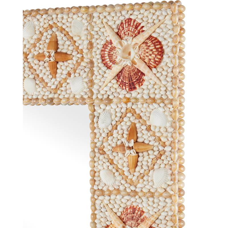 Junonia Medium Decorative Mirror by Currey & Company