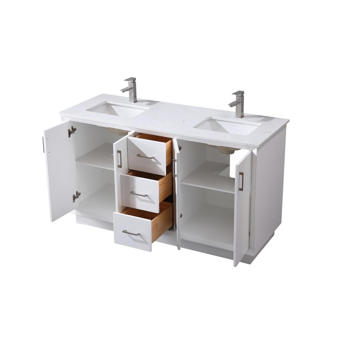 Shown in White finish