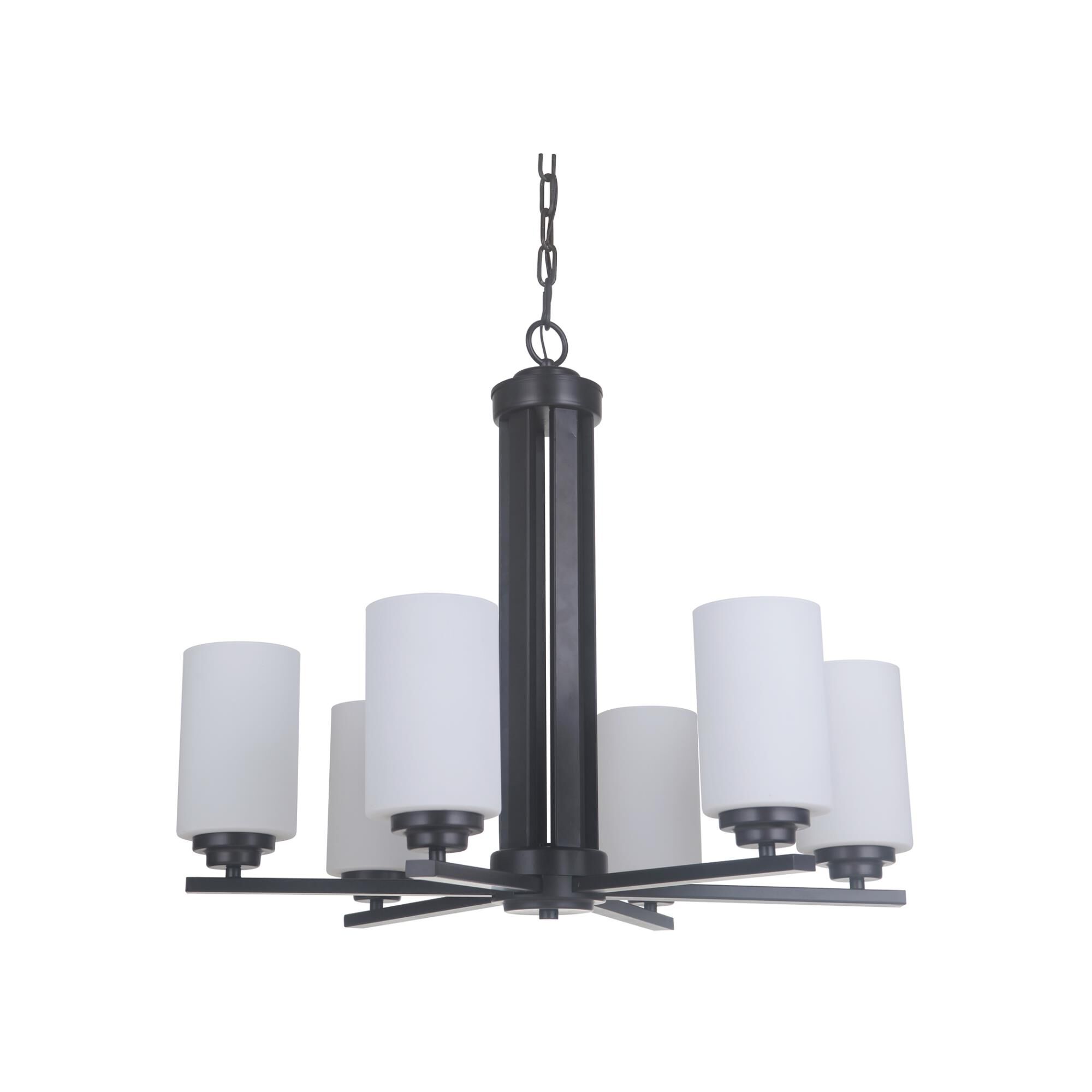 Albany 27 Inch 6 Light Chandelier by Craftmade