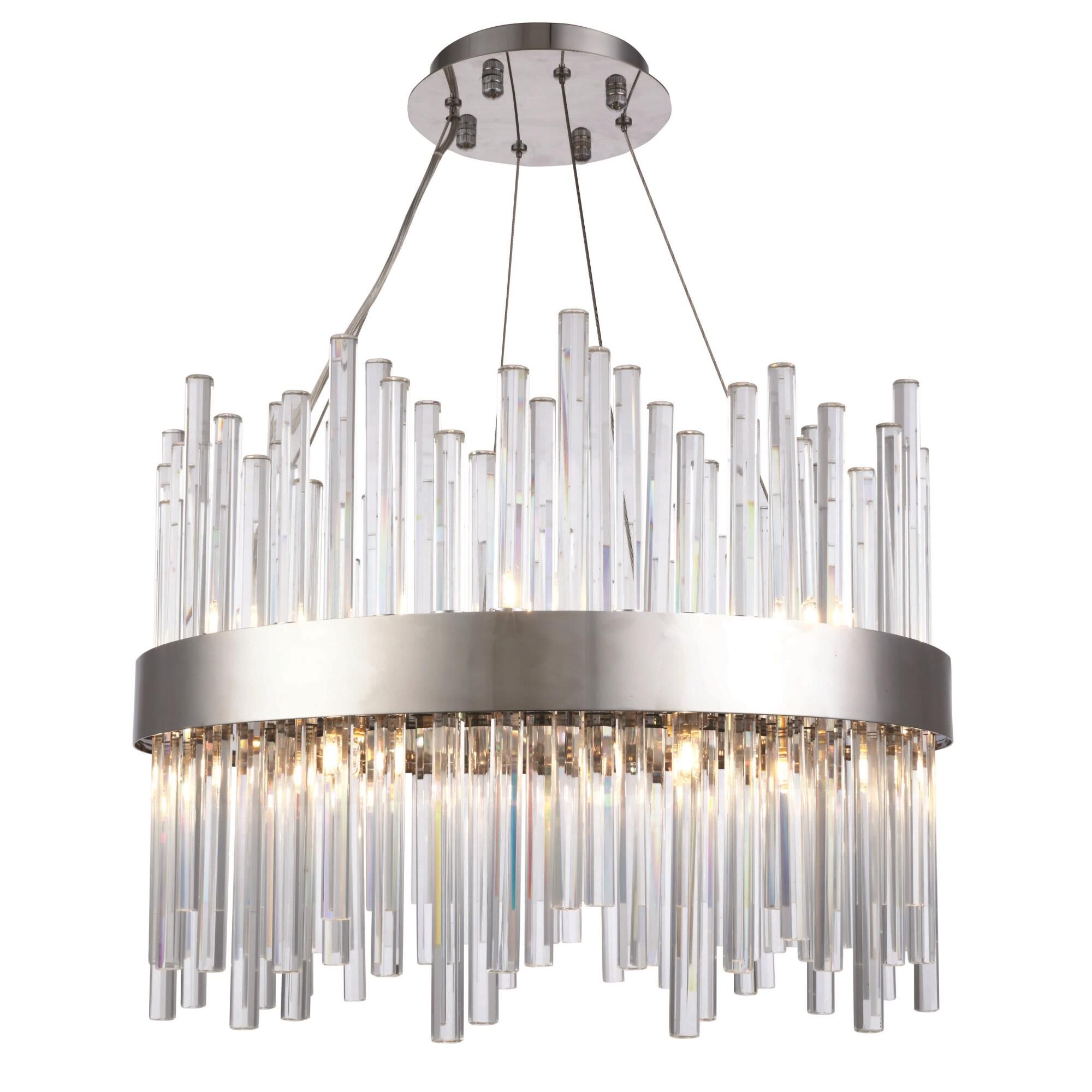 Dallas 20 Inch Large Pendant by Elegant Lighting