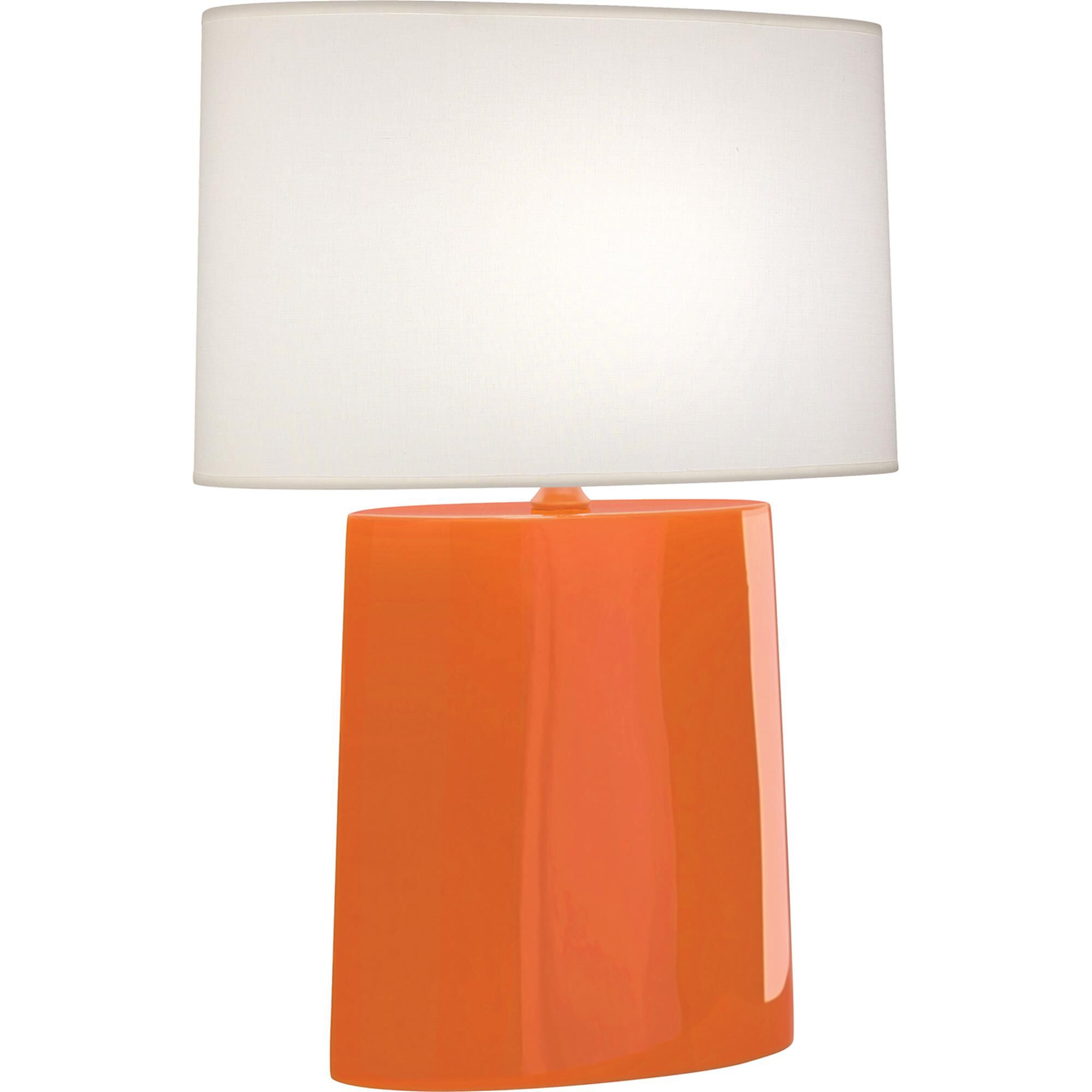 Shown in Pumpkin Glazed Ceramic finish