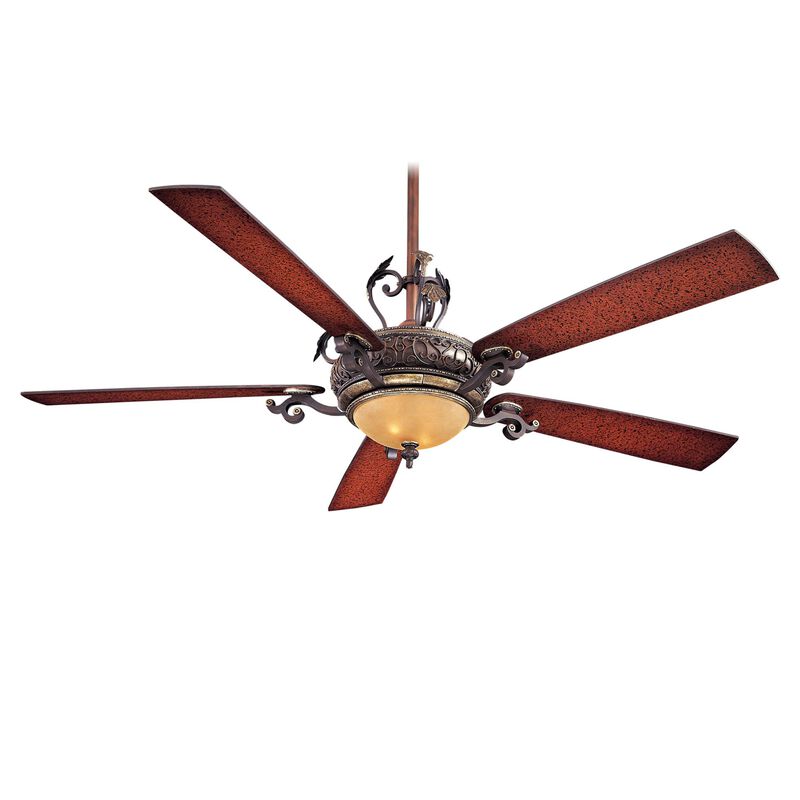 Napoli 68 Inch Ceiling Fan with Light Kit by Minka Aire