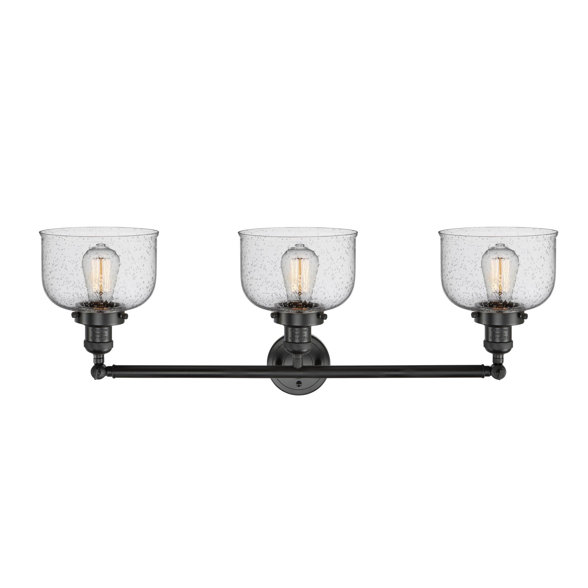 Bruno Marashlian Large Bell 32 Inch 3 Light Bath Vanity Light by Innovations Lighting