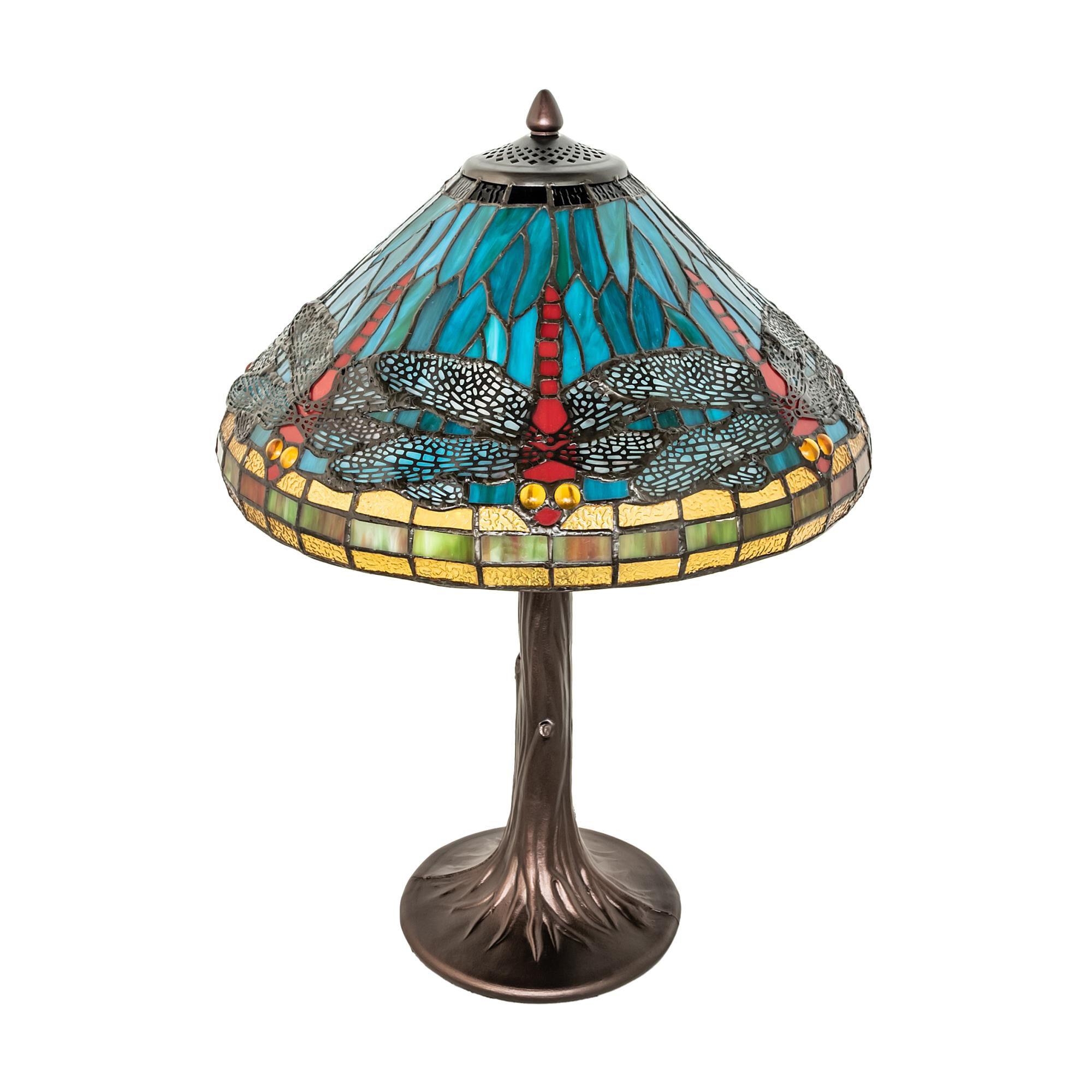 Tiffany Dragonfly 23 Inch Table Lamp by Meyda Lighting