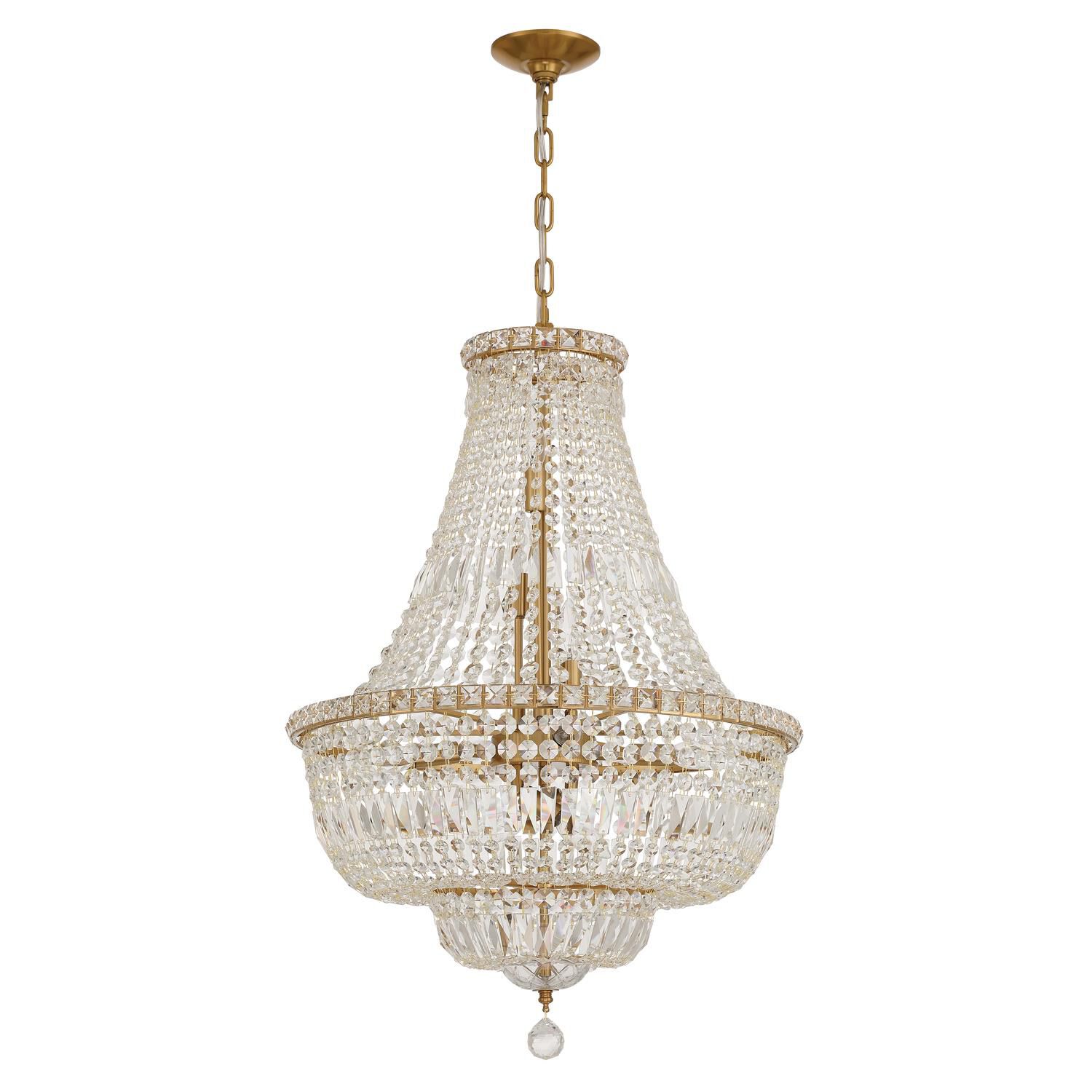 Roslyn 22 Inch Mini Chandelier by Crystorama