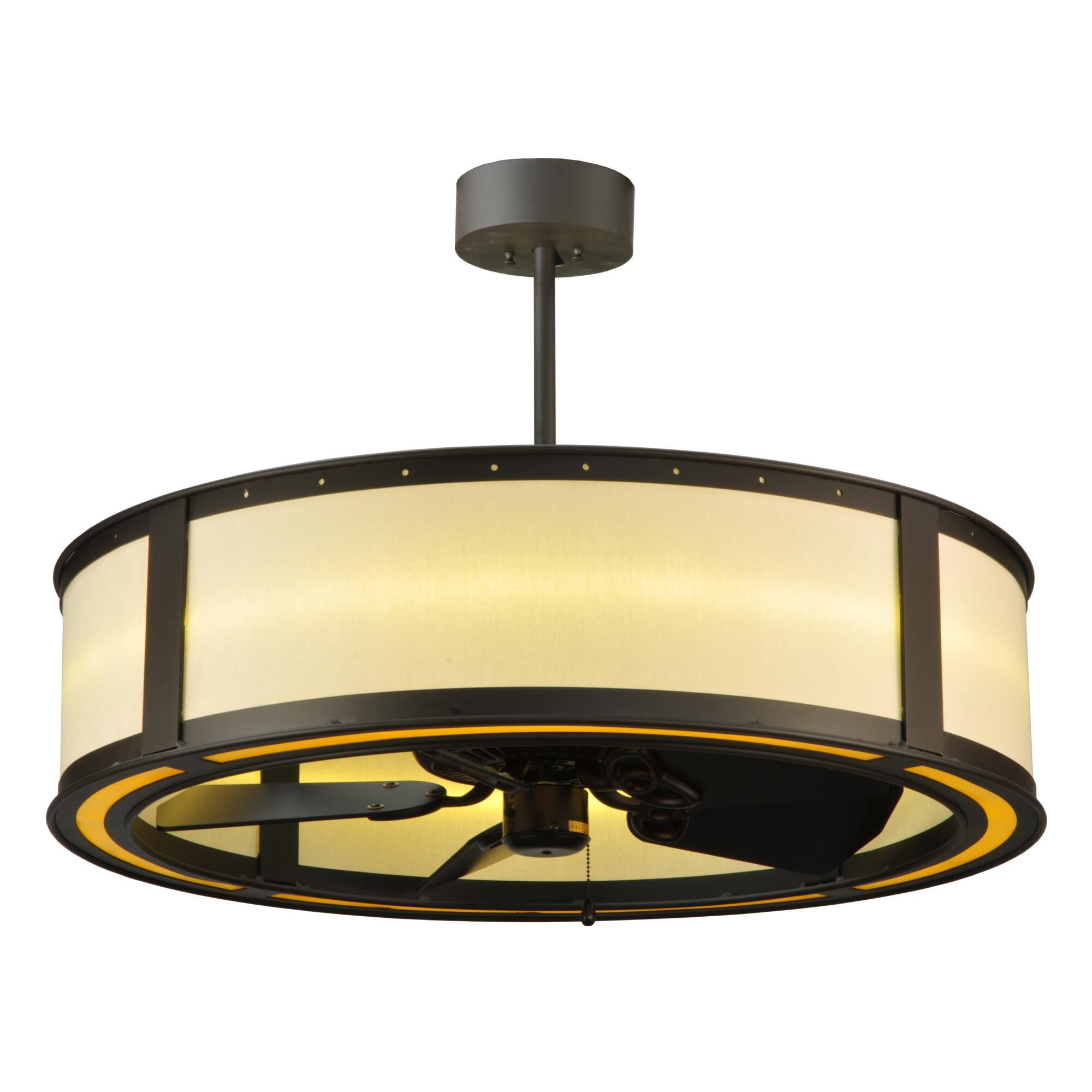 Maplewood 37 Inch Chandelier Ceiling Fan by Meyda Lighting