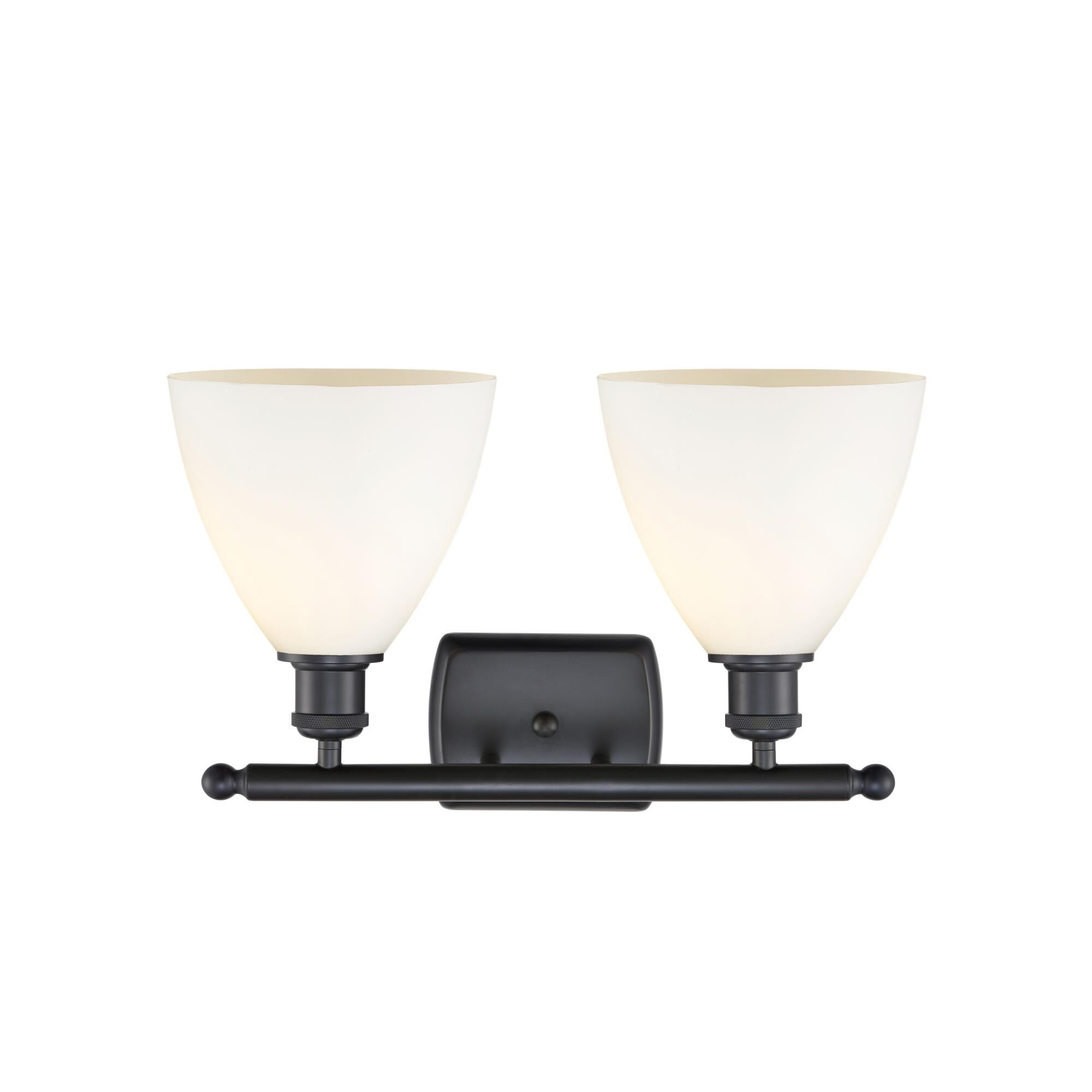 Bruno Marashlian Ballston Dome 18 Inch 2 Light Bath Vanity Light by Innovations Lighting