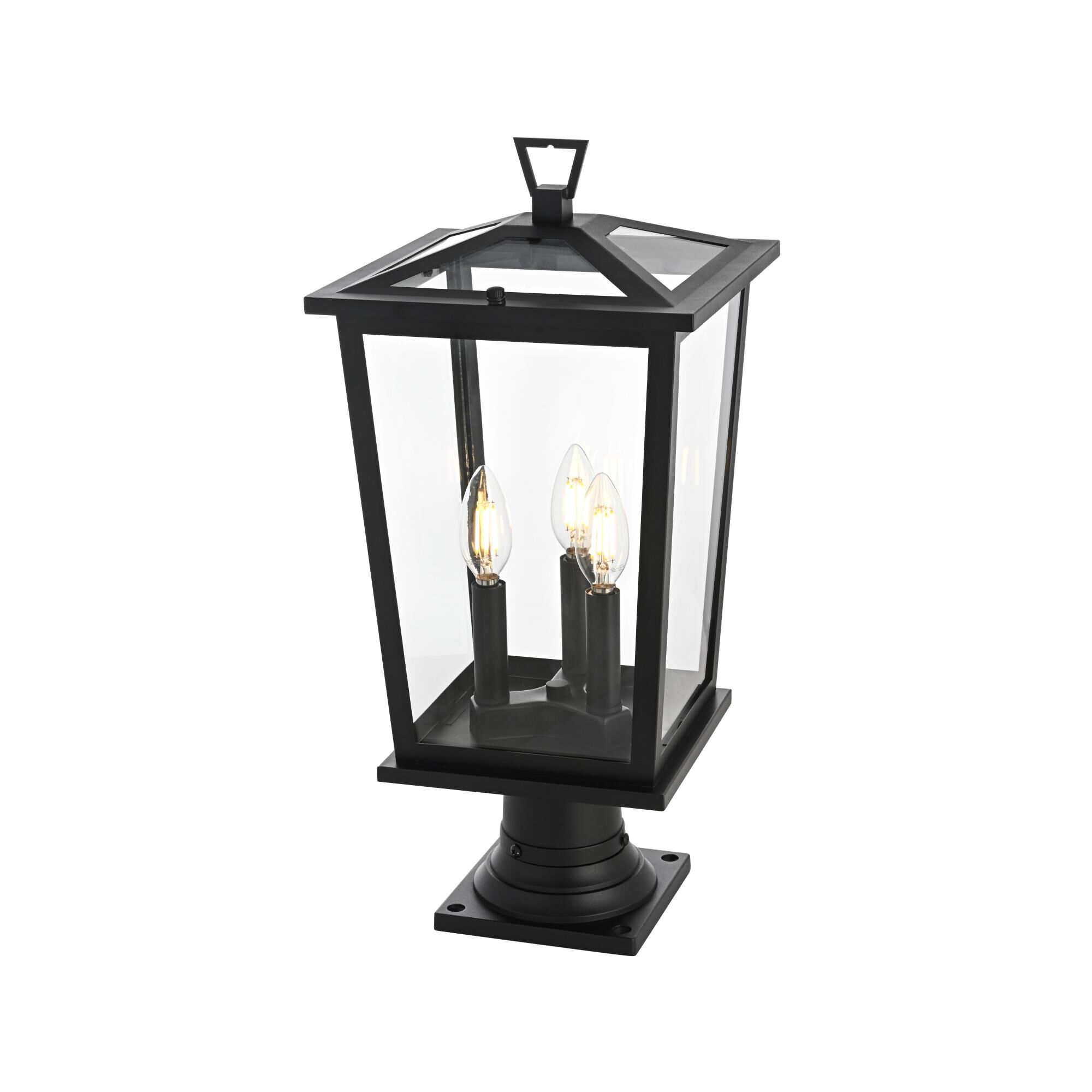 Cayman 21 Inch Outdoor Post Lamp by Elegant Lighting