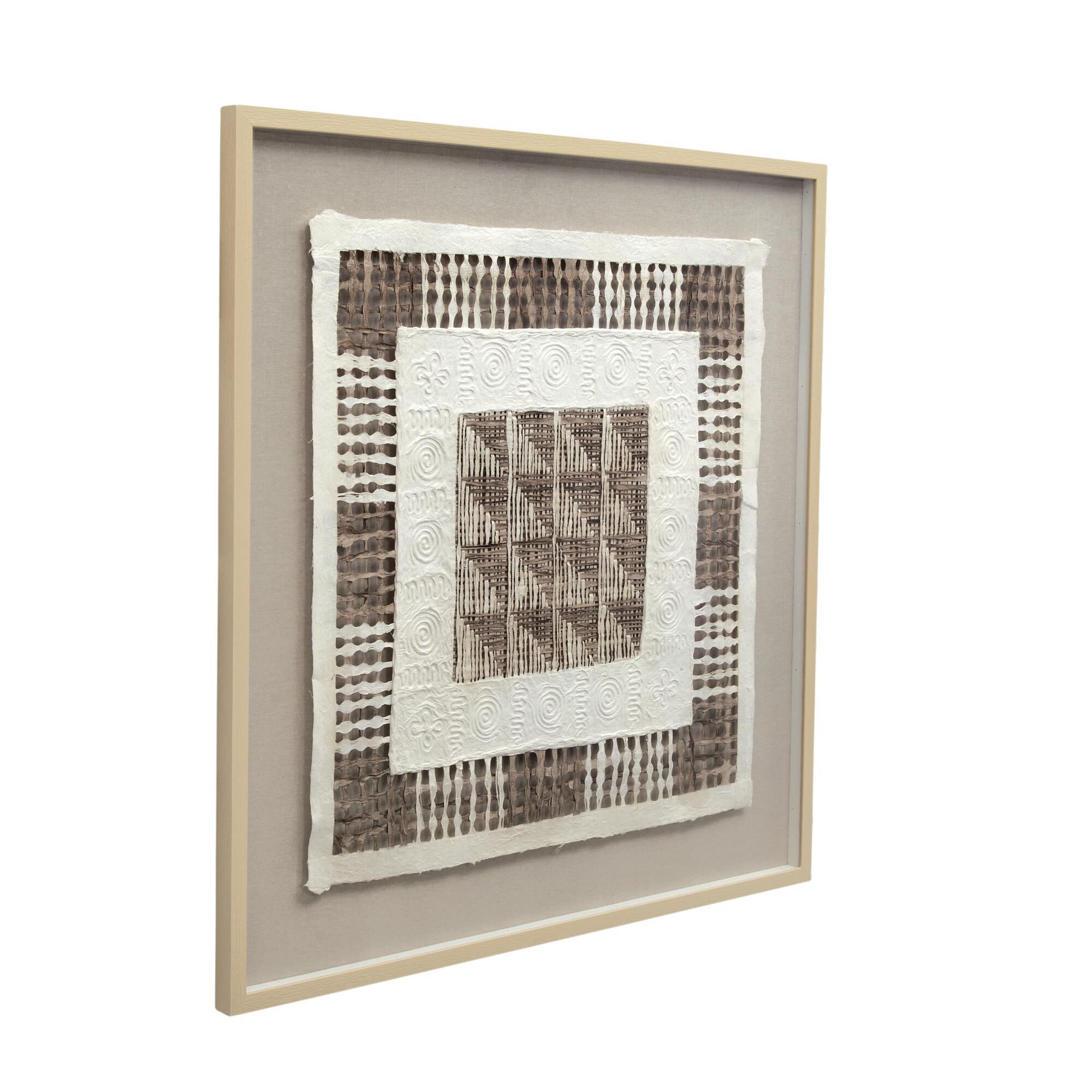 Taughtrope 36 Inch Alternative Wall Art By Bassett Mirror Company