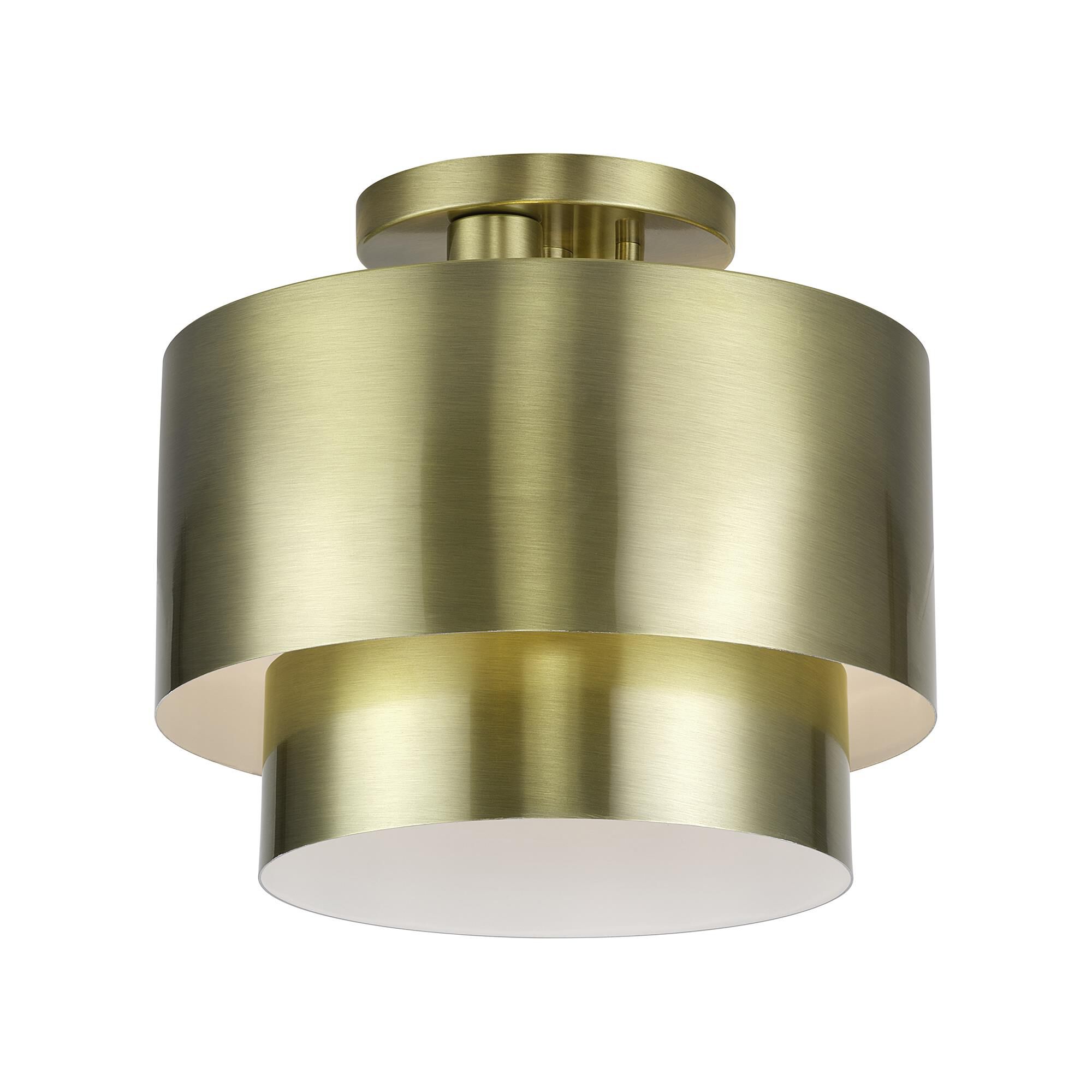 Zolana 12 Inch Semi Flush Mount by Livex Lighting