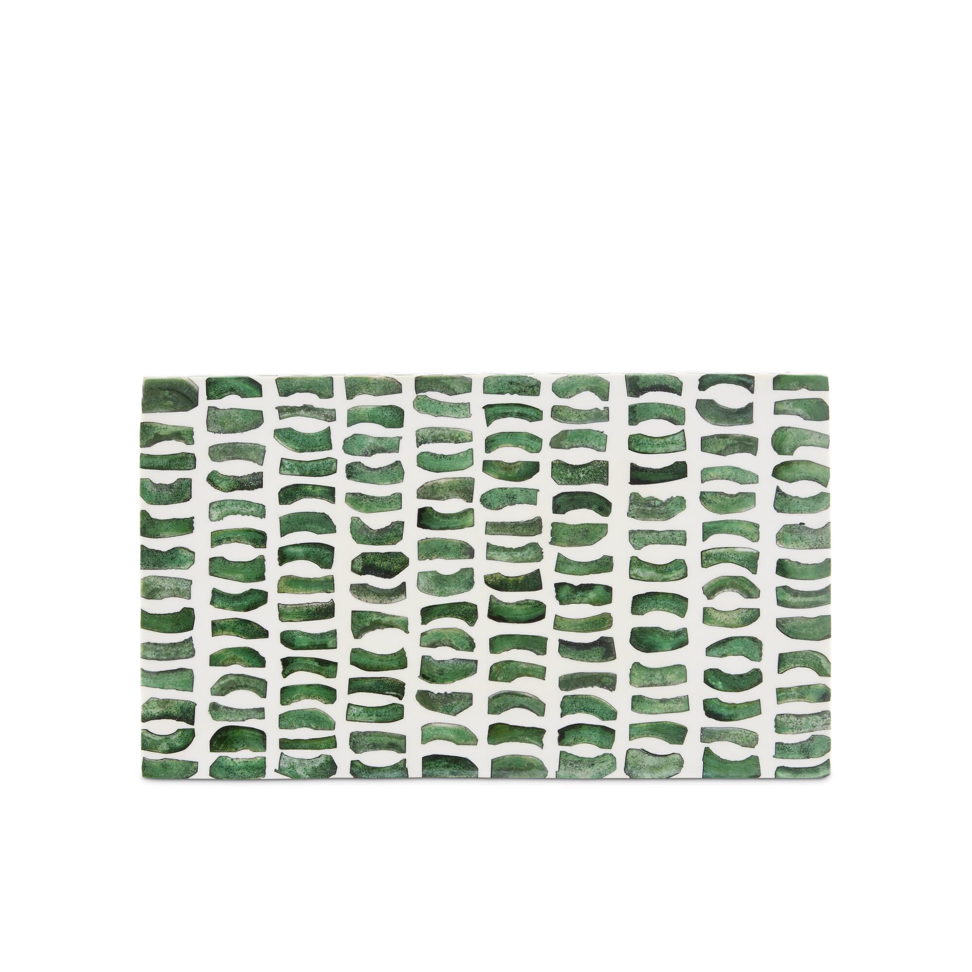 Emerald Box Set of 2 Accent Box by Currey and Company