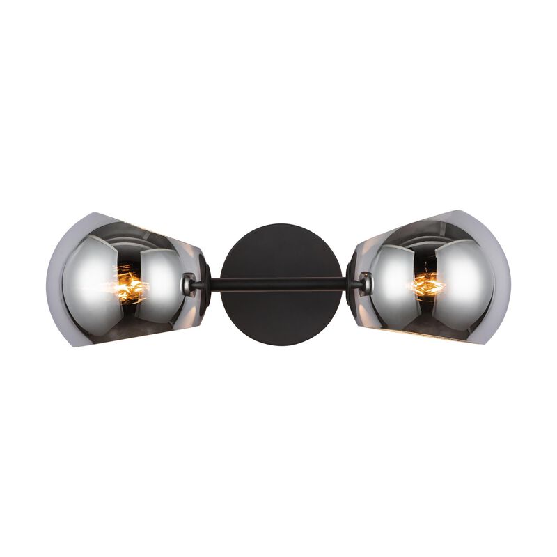 Willow 17 Inch 2 Light Bath Vanity Light by Alora Mood
