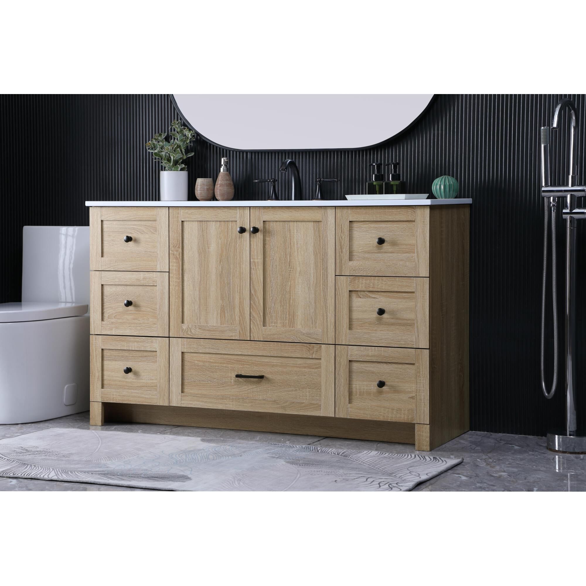 Soma 54 Inch Bath Vanity by Elegant Dcor