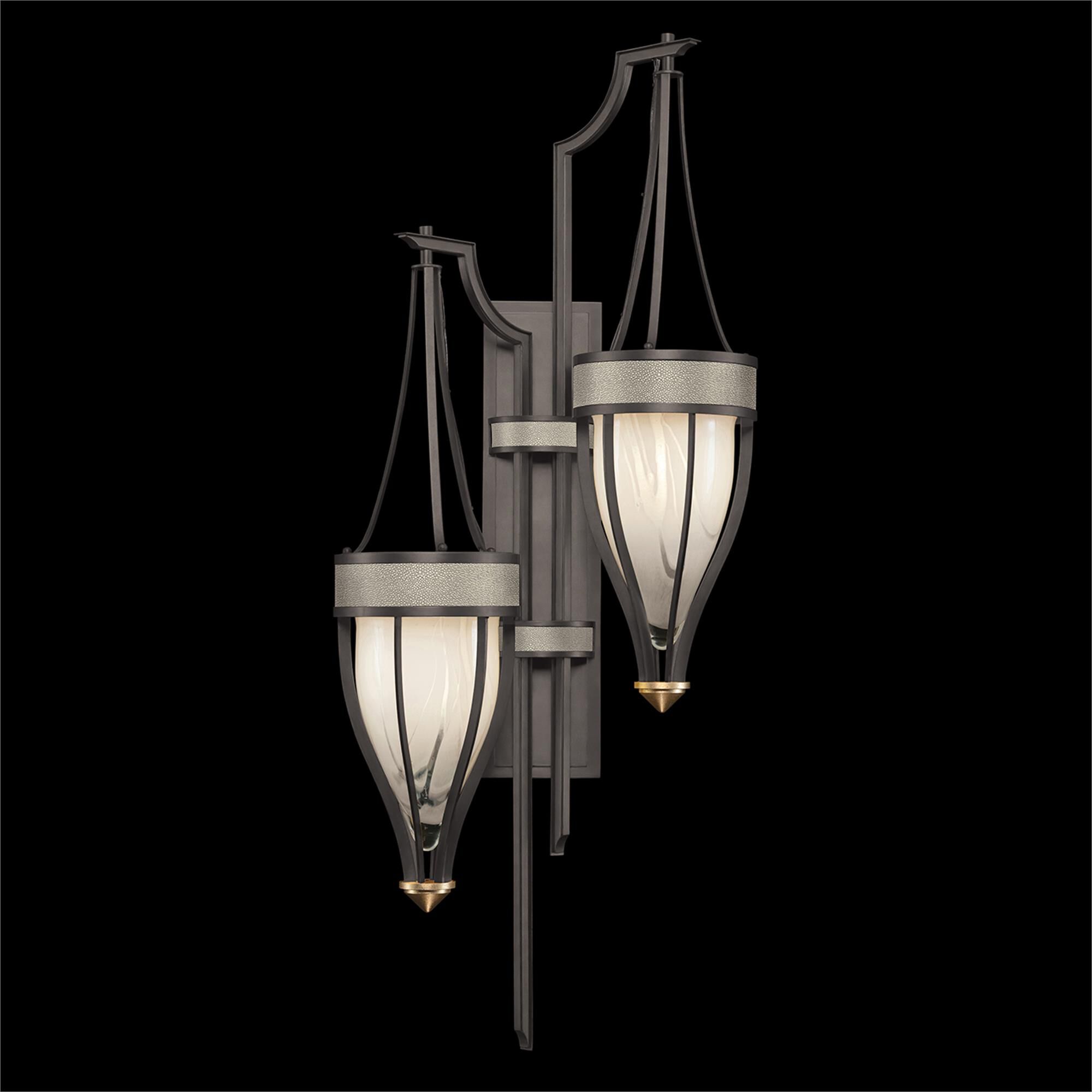 Shown in Midnight Steel and Brass  finish and Coco accent