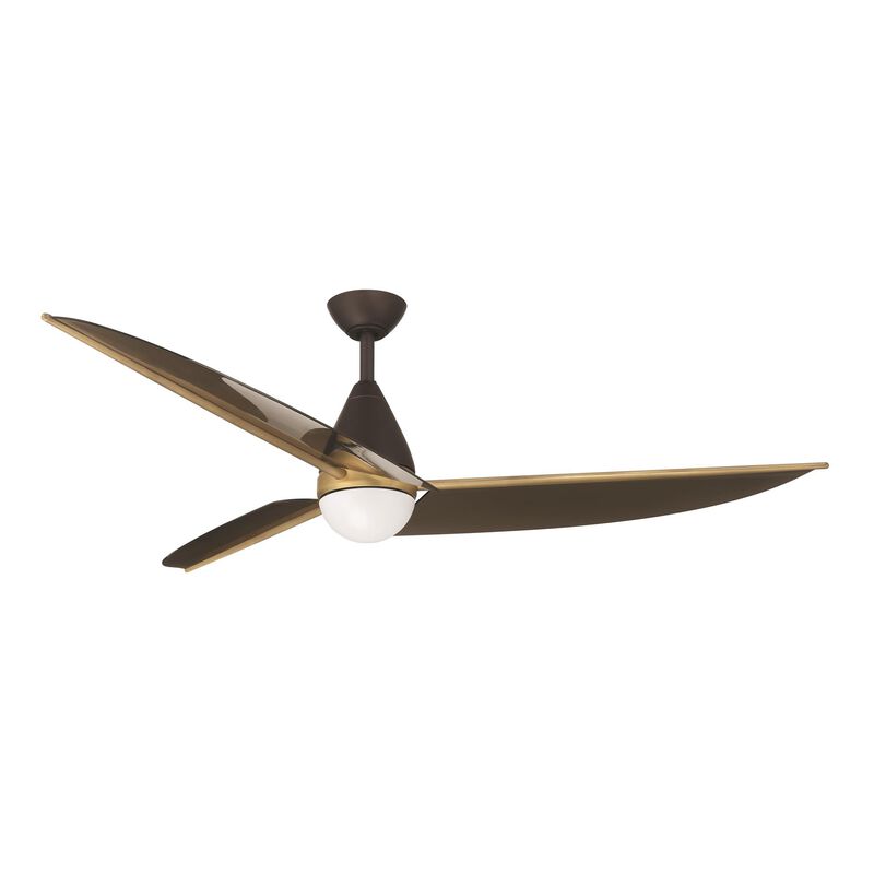 Lirden 65 Inch Ceiling Fan with Light Kit by Minka Aire