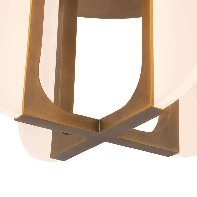 Elisa Carlucci Anders 17 Inch Semi Flush Mount by Alora Lighting