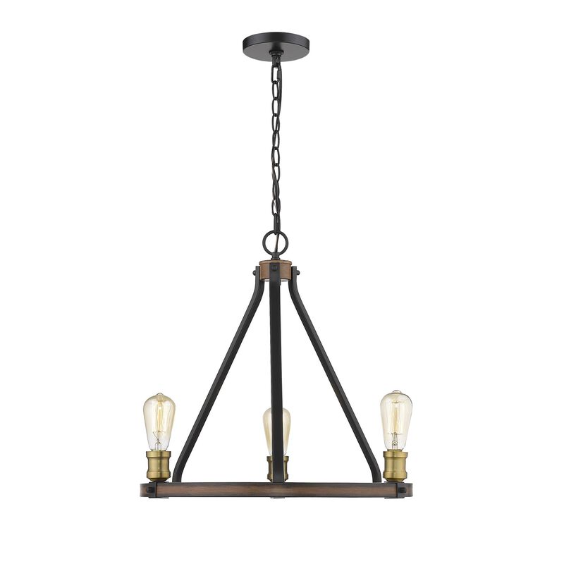 Kirkland 20 Inch 3 Light Chandelier by Z-Lite - Clearance