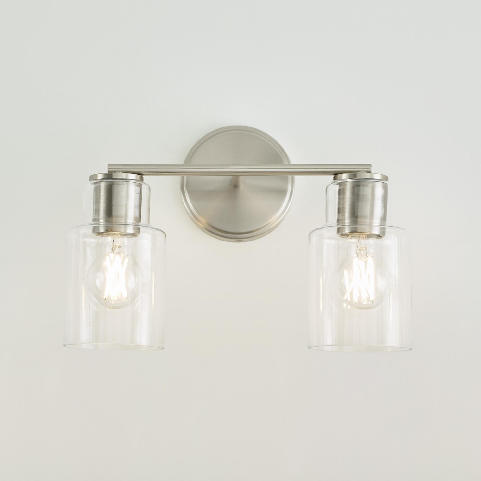 Drew & Jonathan Sayward 14 Inch 2 Light Bath Vanity Light by Visual Comfort Studio Collection