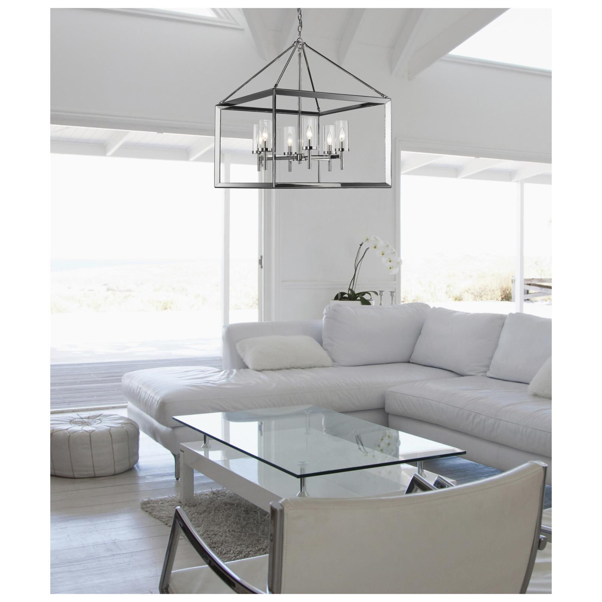 Smyth 26 Inch 6 Light Chandelier by Golden Lighting