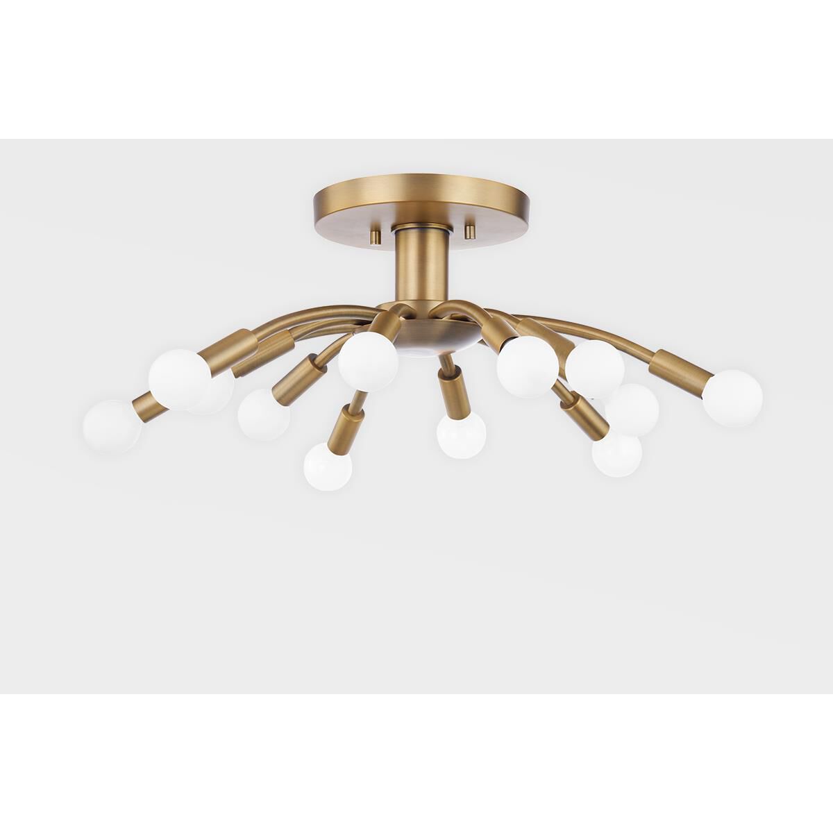 Tristan 25 Inch Semi Flush Mount by Troy Lighting