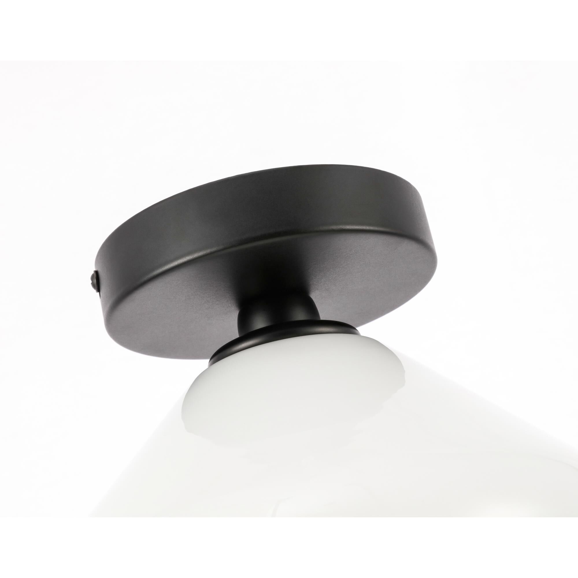 Gene 8 Inch Semi Flush Mount by Elegant Lighting