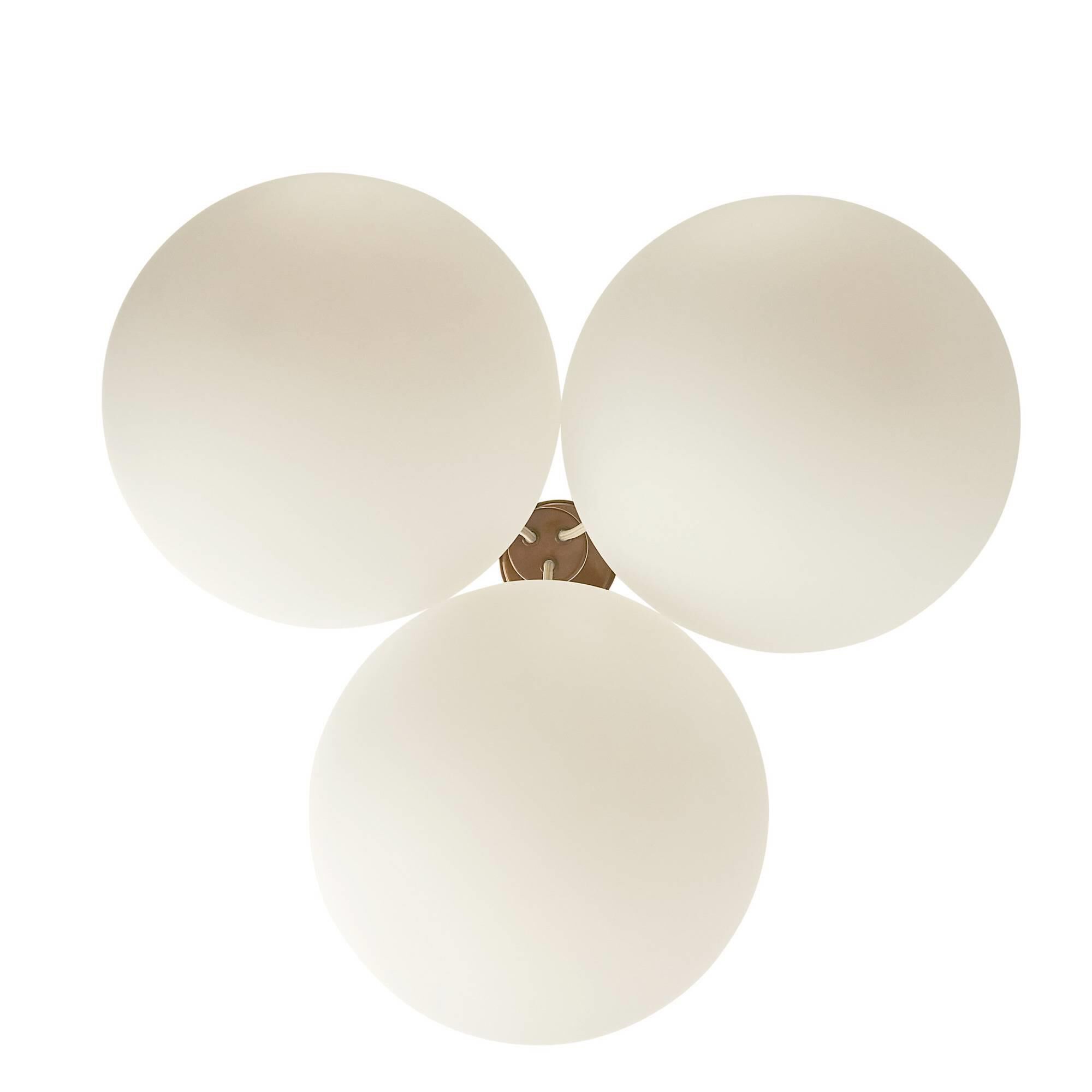 Shown in Heritage Brass finish and Frosted Ombre glass