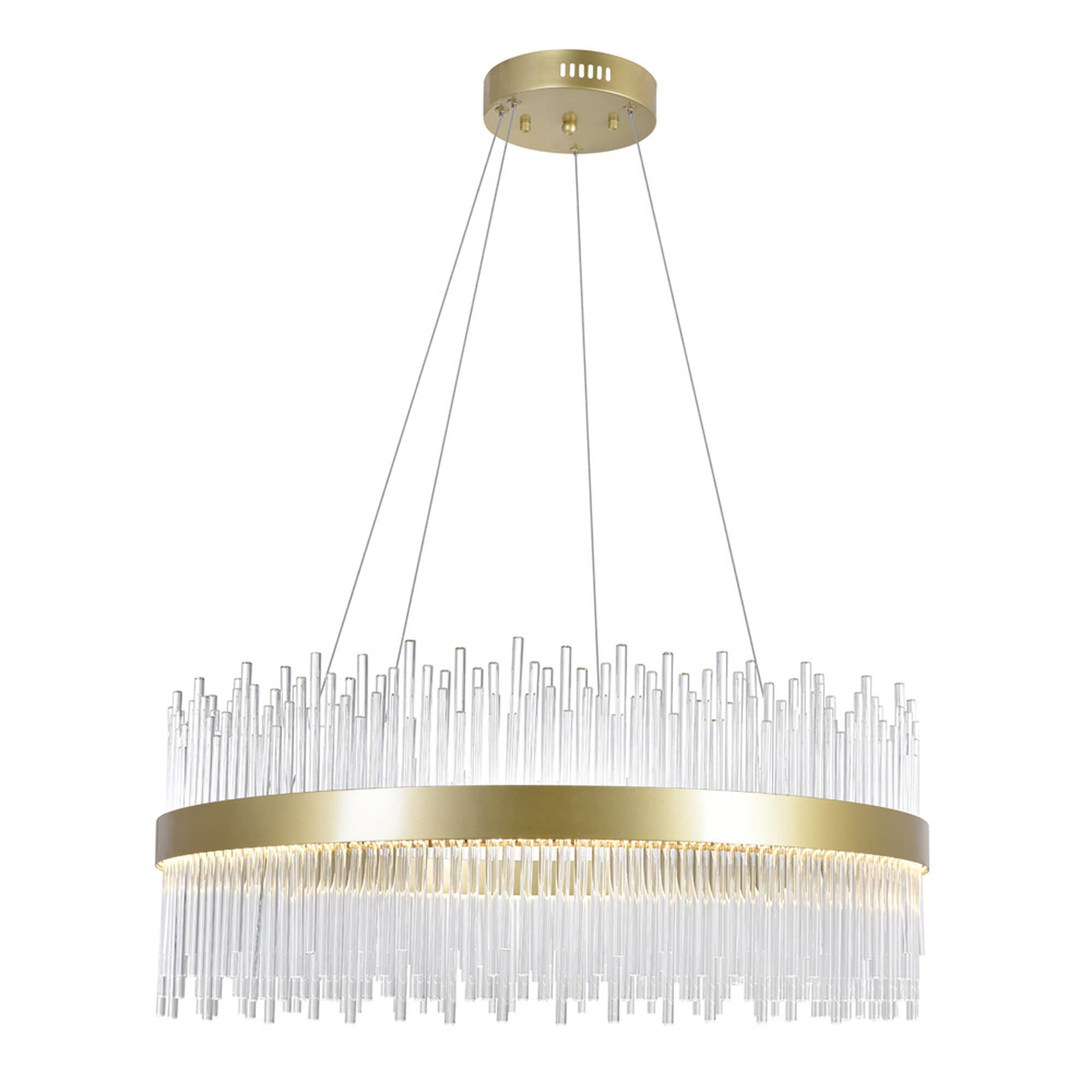 CWI Lighting Genevieve 32 Inch LED Chandelier