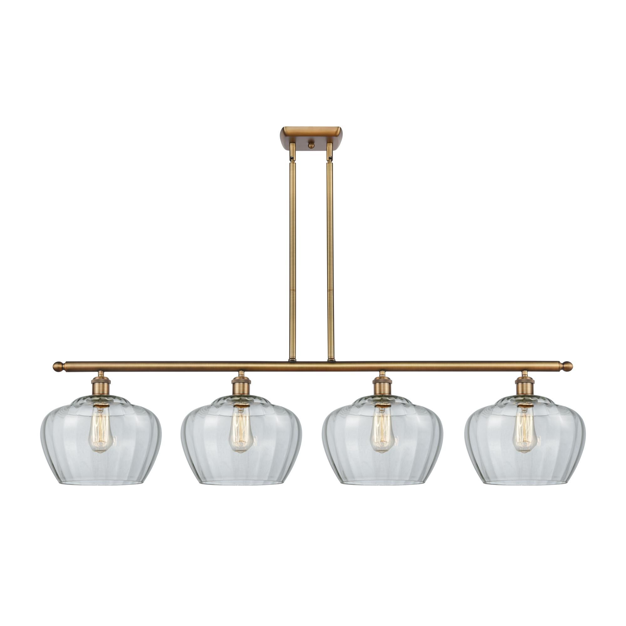 Bruno Marashlian Large Fenton 48 Inch 4 Light LED Linear Suspension Light by Innovations Lighting