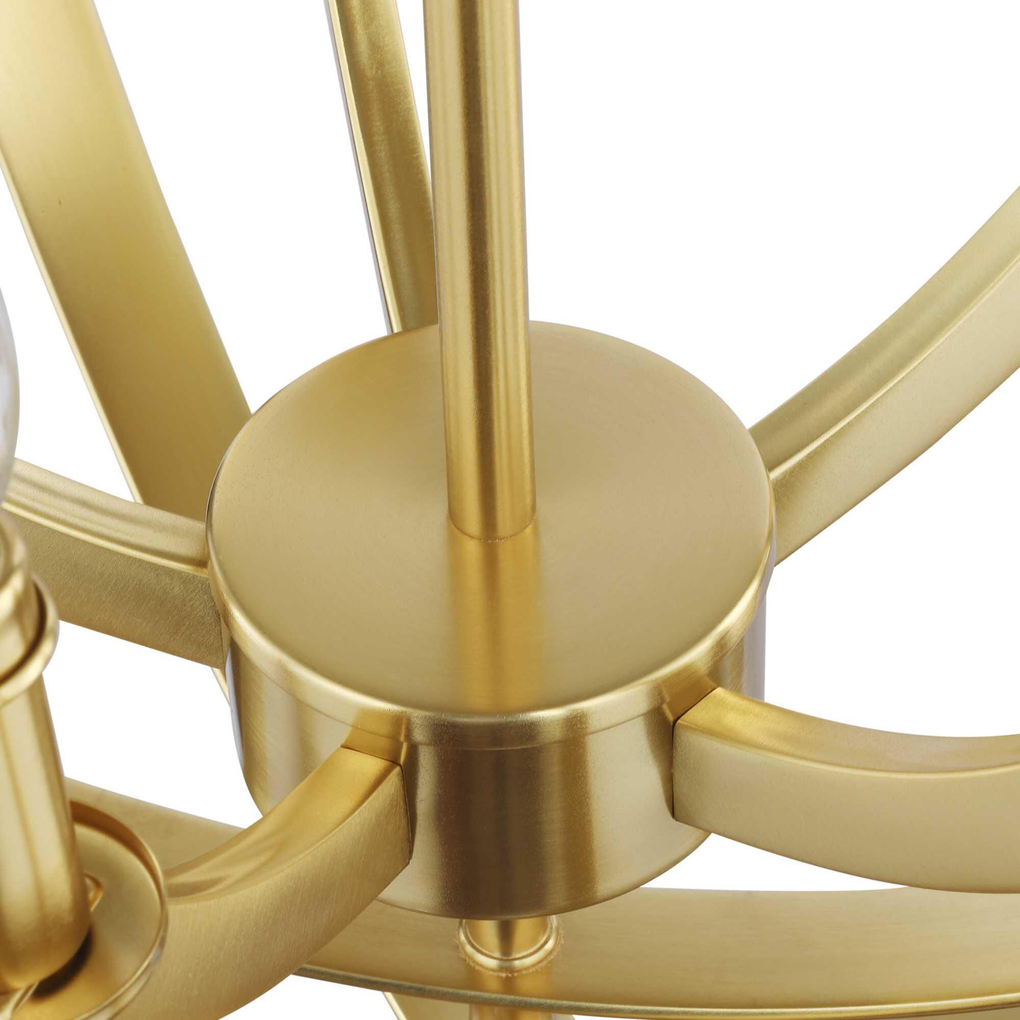 Shown in Satin Brass finish