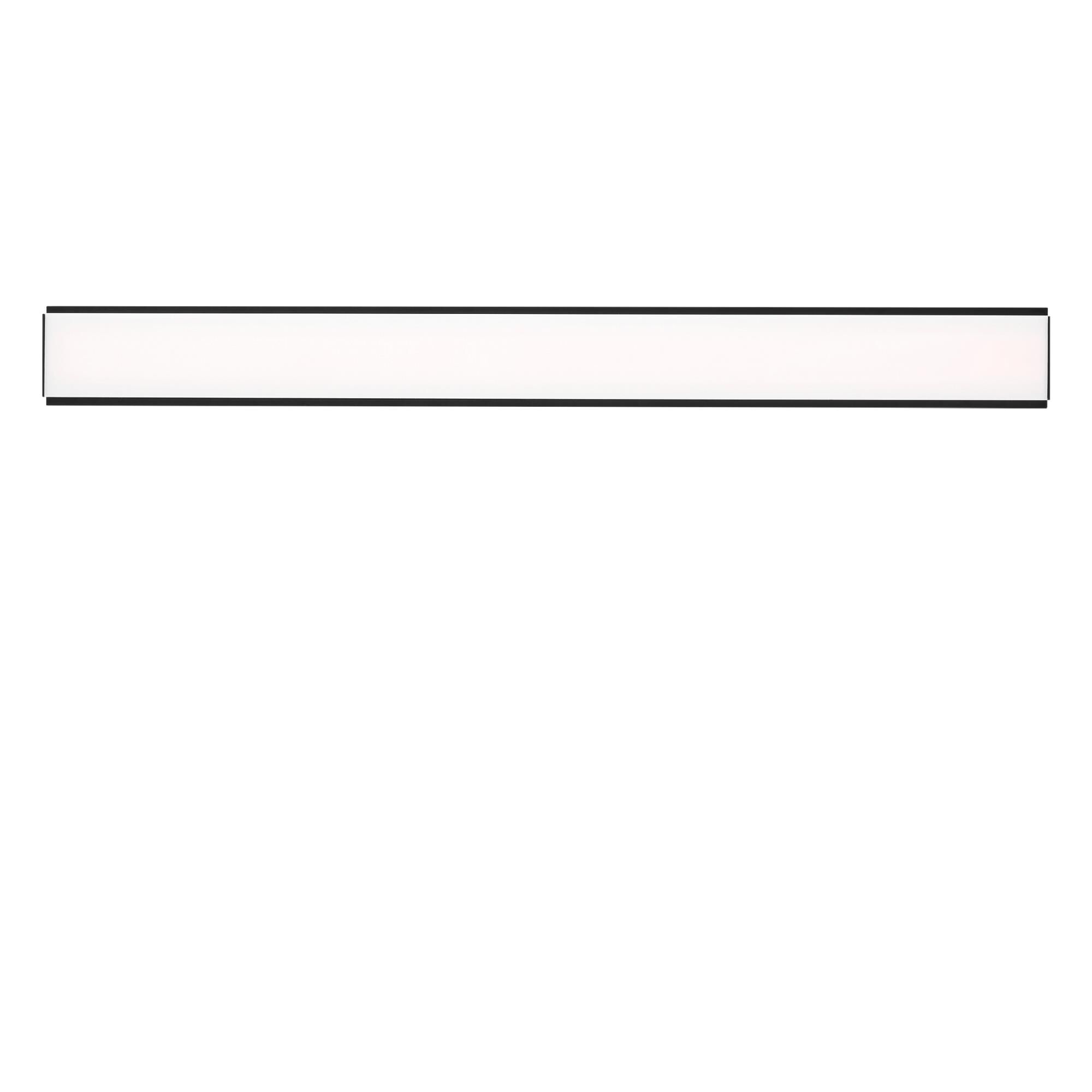 Shown in Midnight Black finish and White Acrylic Diffuser shade