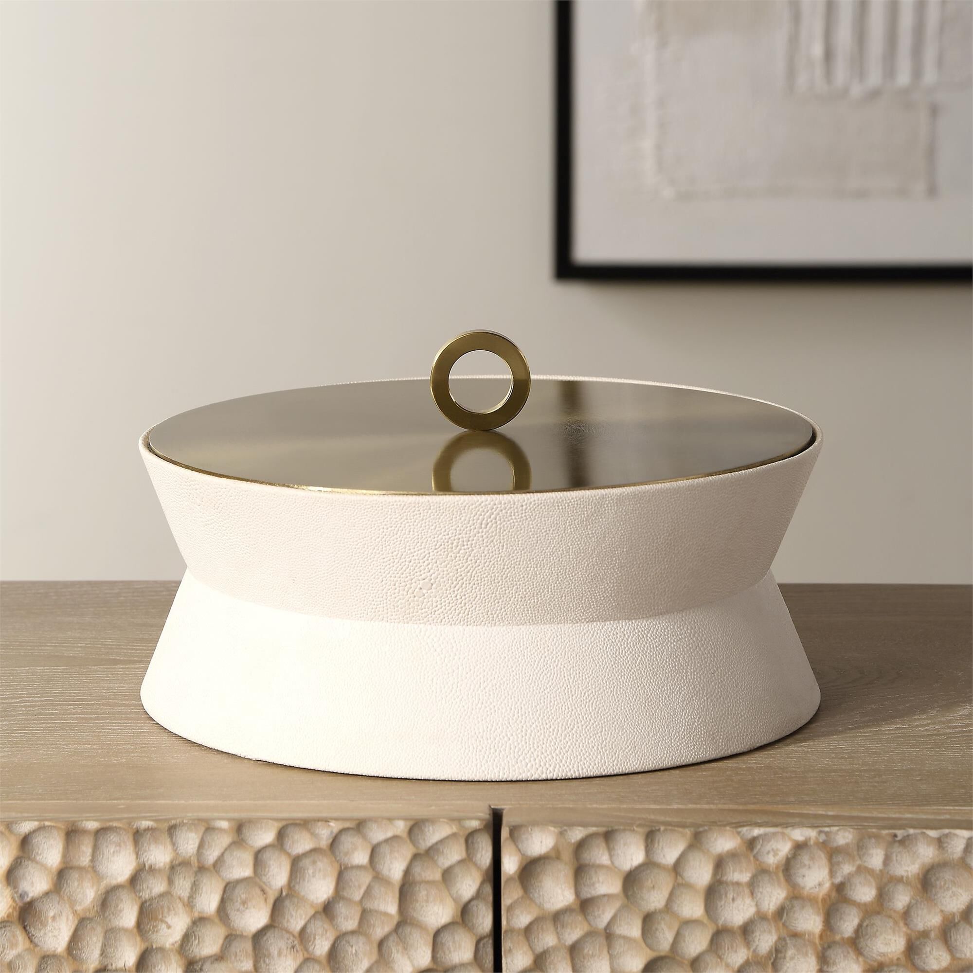 Renee Wightman Luxe 10 Inch Accent Box by Uttermost