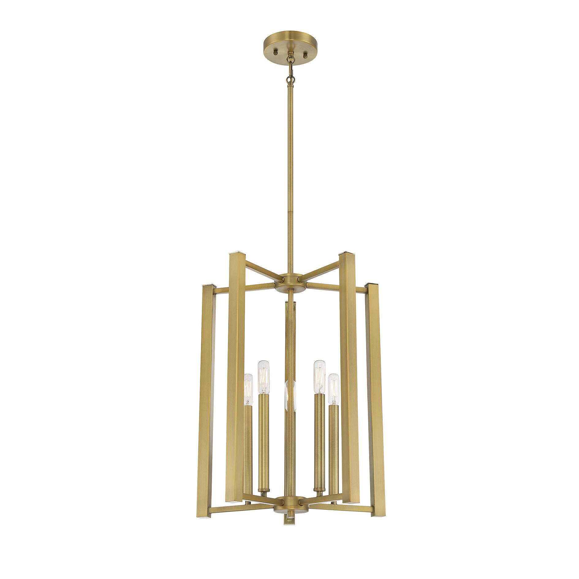 Shown in Warm Brass finish