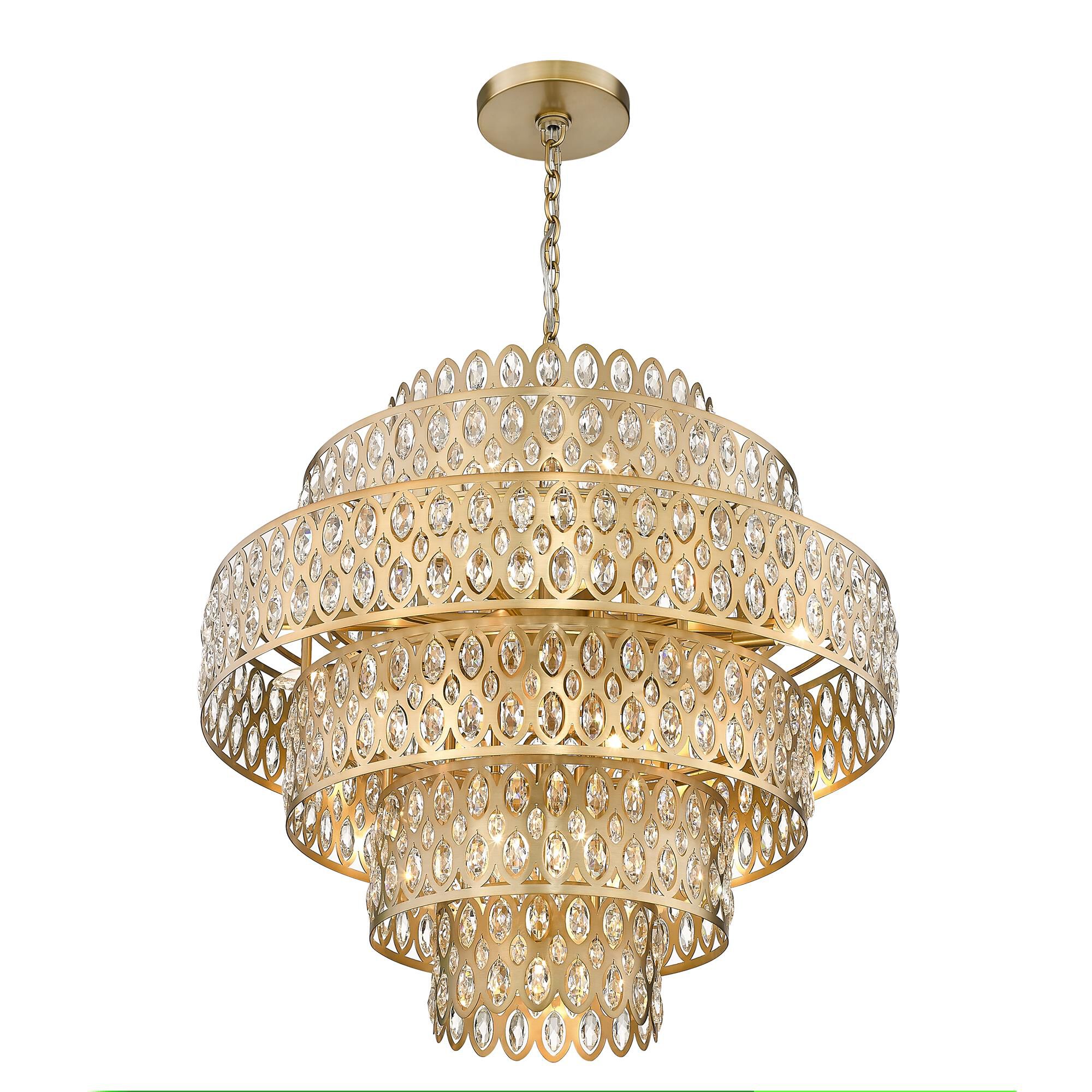 Shown in Heirloom Brass finish