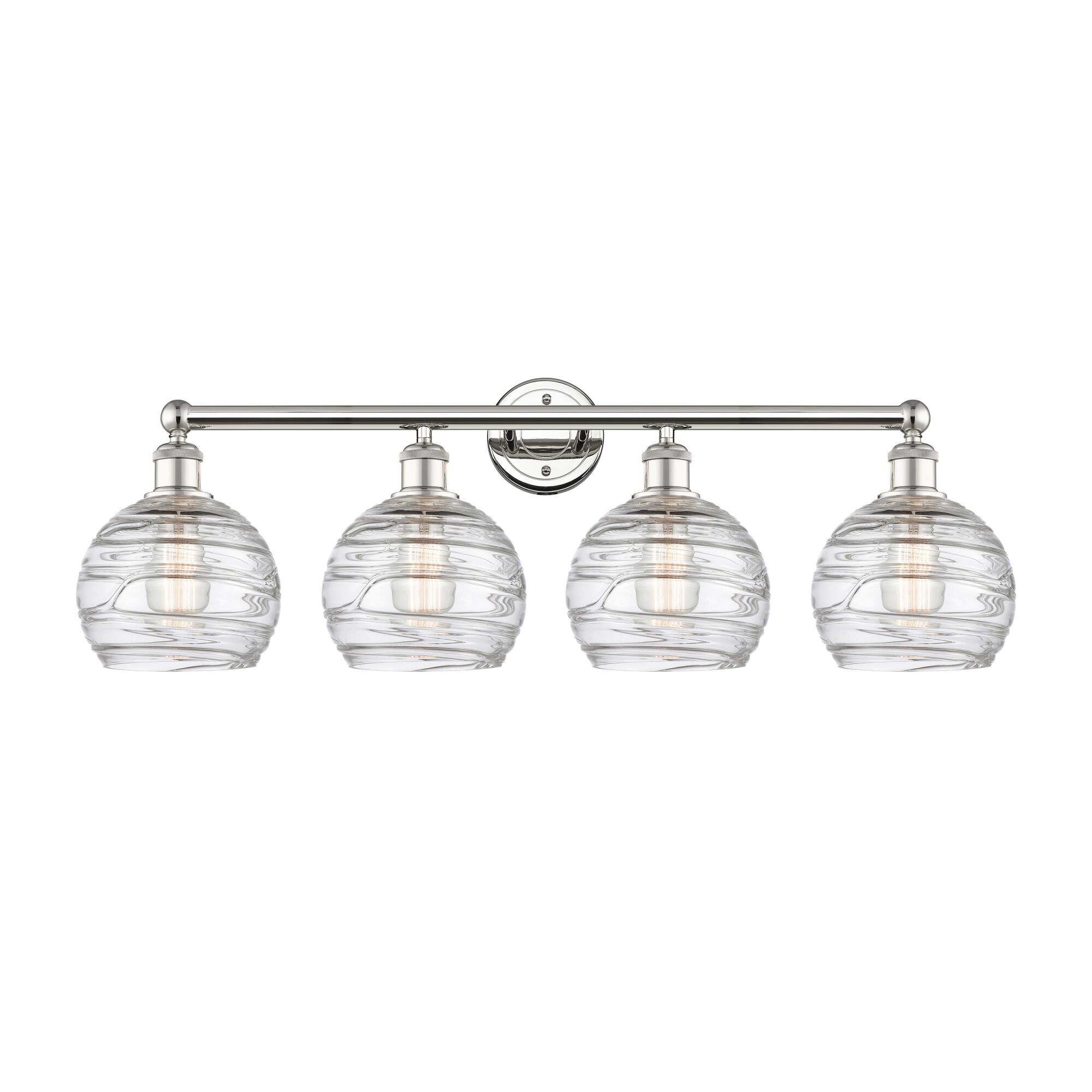Bruno Marashlian Athens Deco Swirl 35 Inch Bath Vanity Light by Innovations Lighting