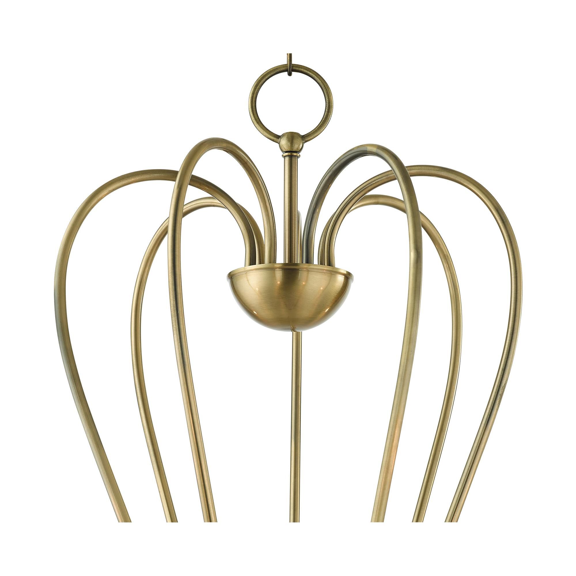 Shown in Antique Brass finish