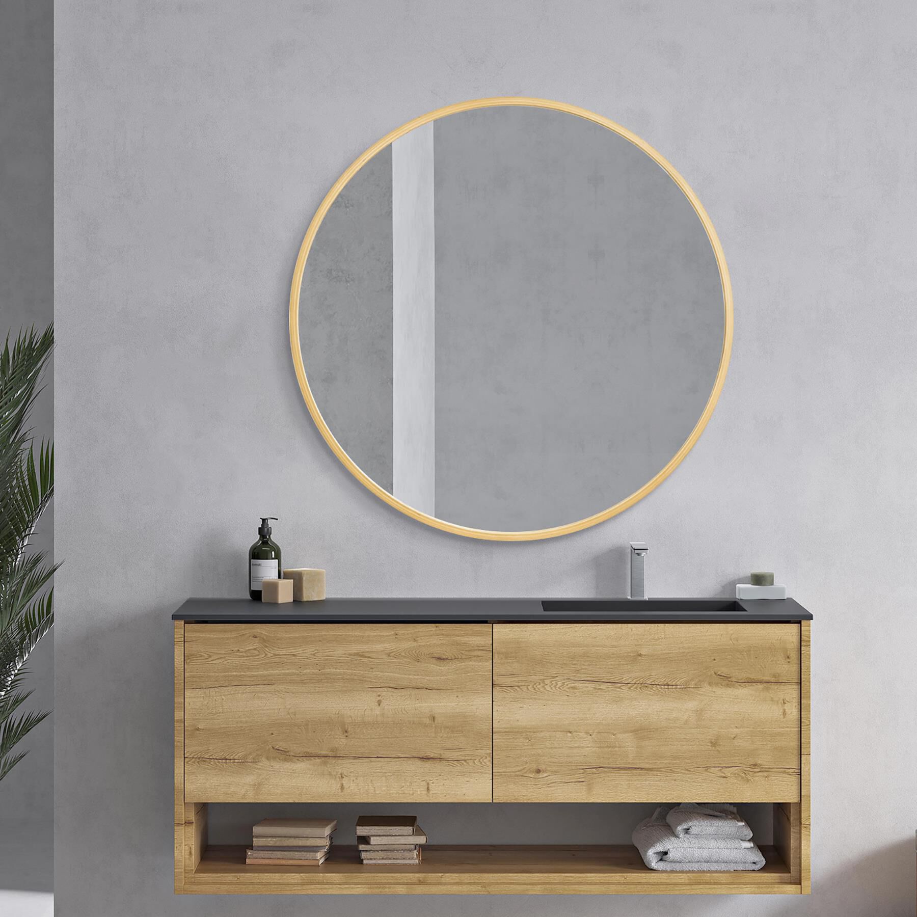 En Passant Bathroom Mirror by Decor Wonderland