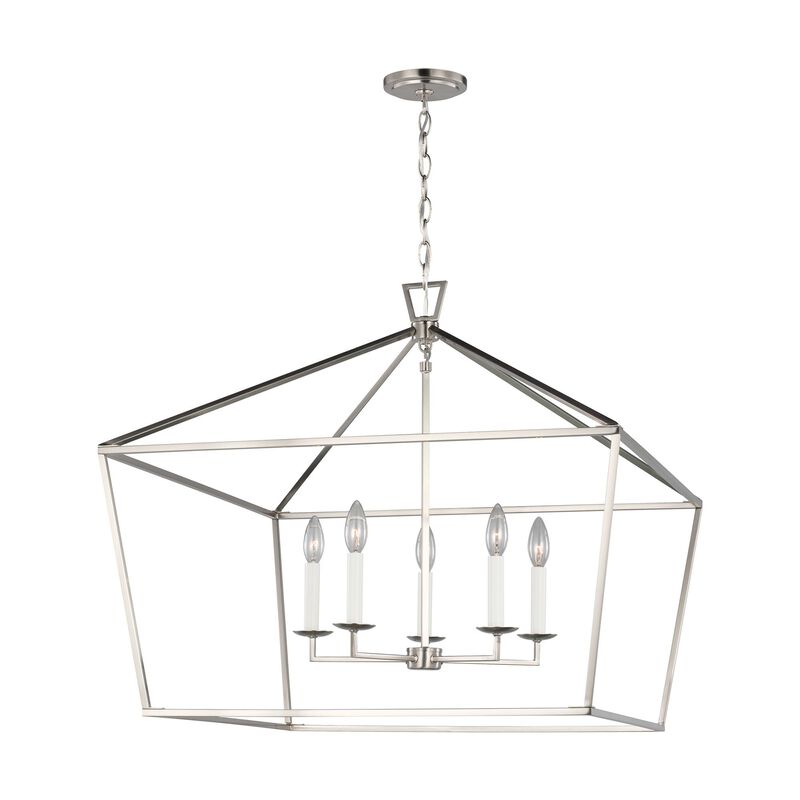 Dianna Medium Lantern Pendant by Visual Comfort Studio