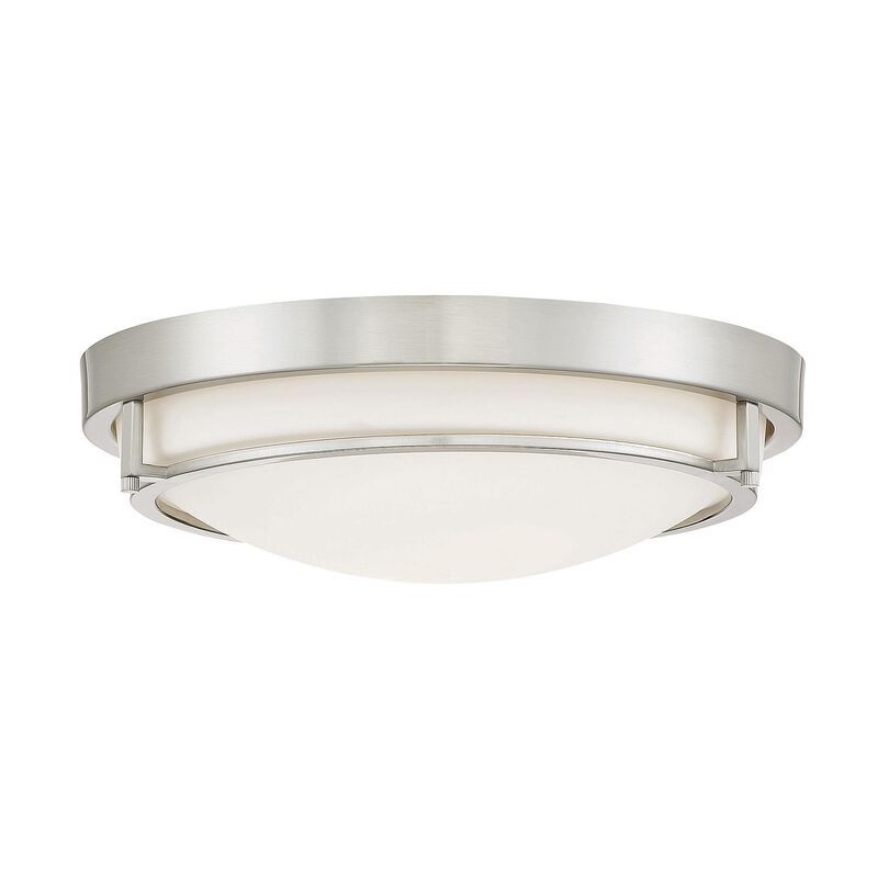 13 Inch 2 Light LED Flush Mount by Meridian Lighting