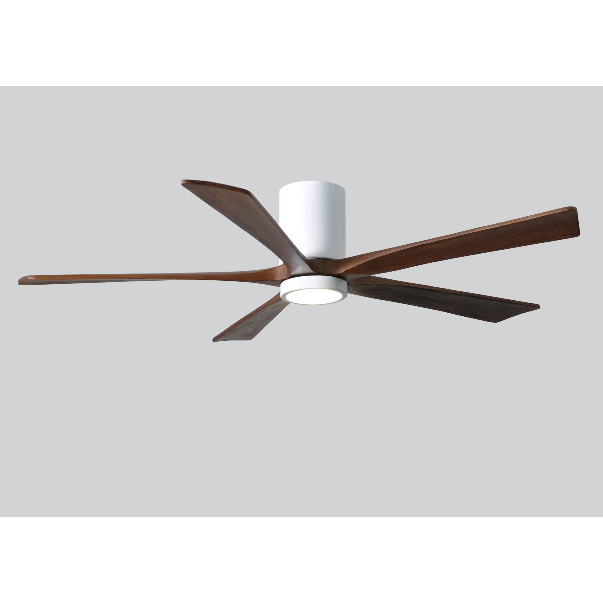 Irene 60 Inch Flush Mount Fan with Light Kit by Matthews Fan Company