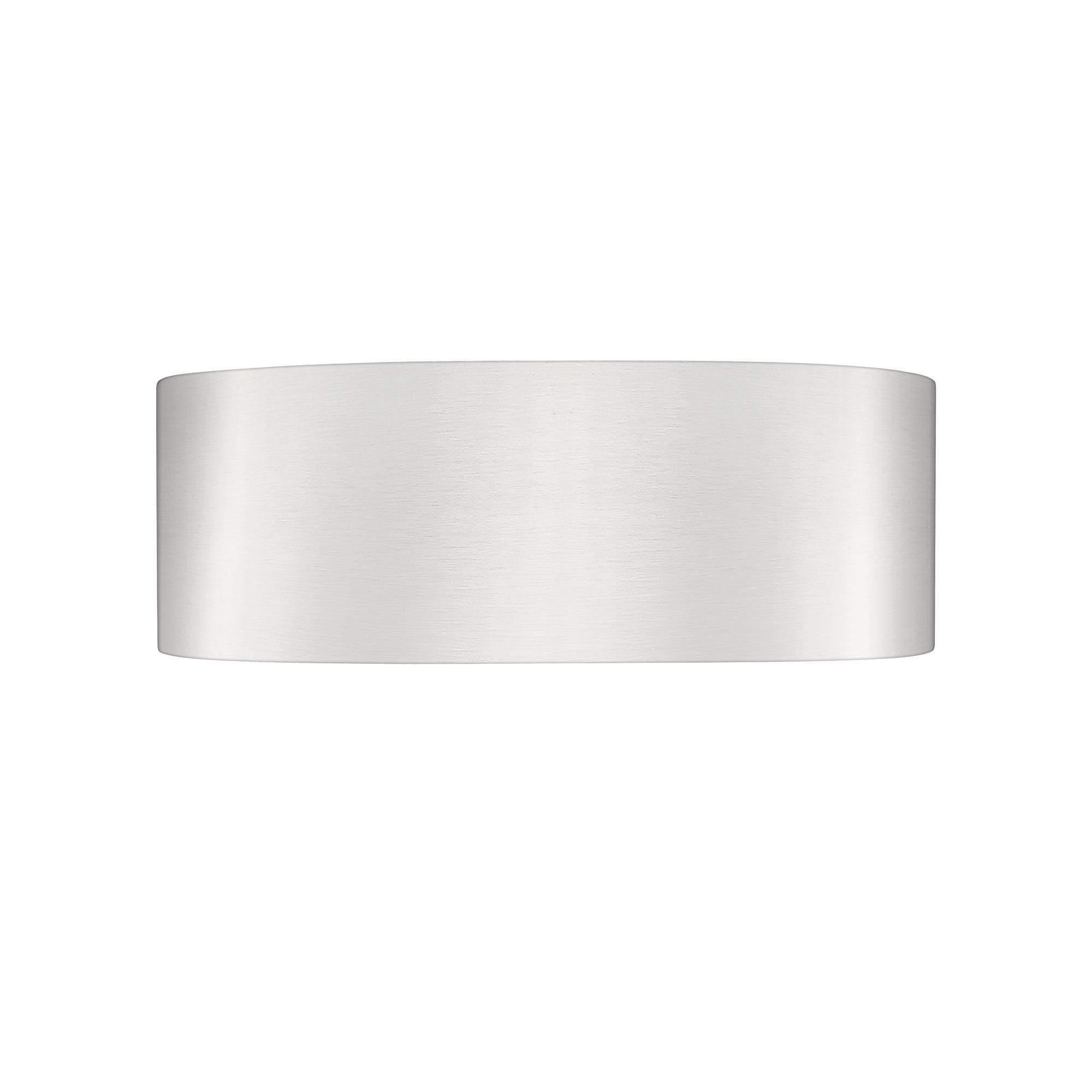 Shown in Brushed Nickel finish and Frosted glass and Frosted shade