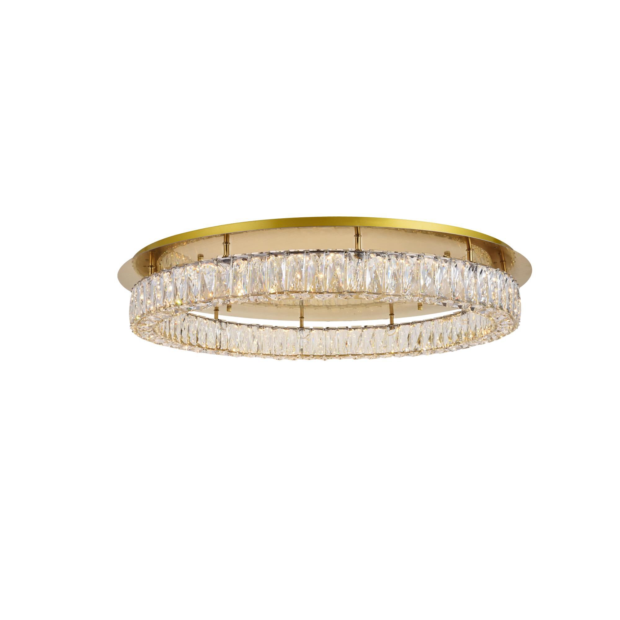 Monroe Semi Flush Mount by Elegant Lighting