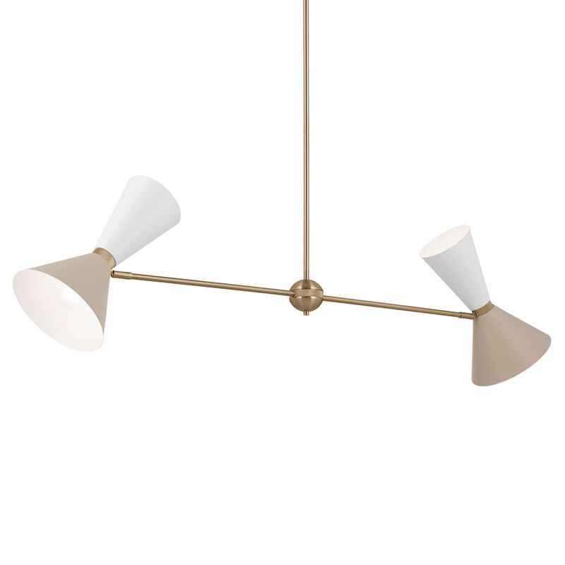 Phix Medium Linear Chandelier by Kichler