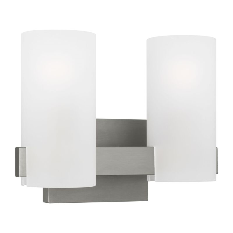 Drew & Jonathan Rhode 12 Inch 2 Light Bath Vanity Light by Visual Comfort Studio
