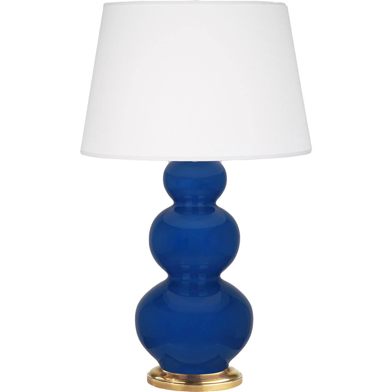 Triple Gourd 33 Inch Table Lamp by Robert Abbey