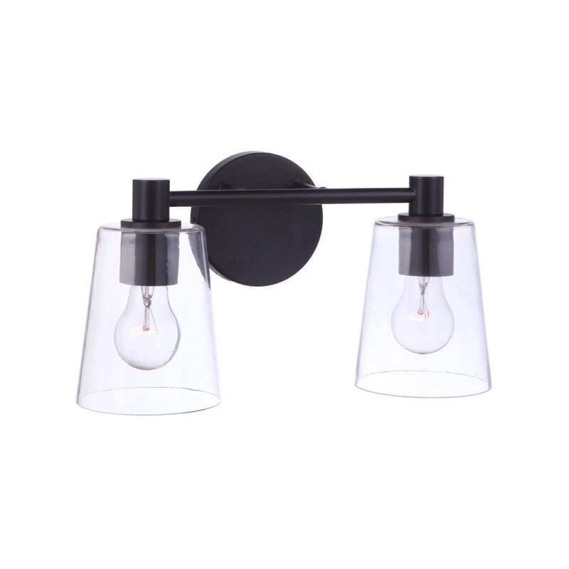 Emilio 15 Inch 2 Light Bath Vanity Light by Craftmade