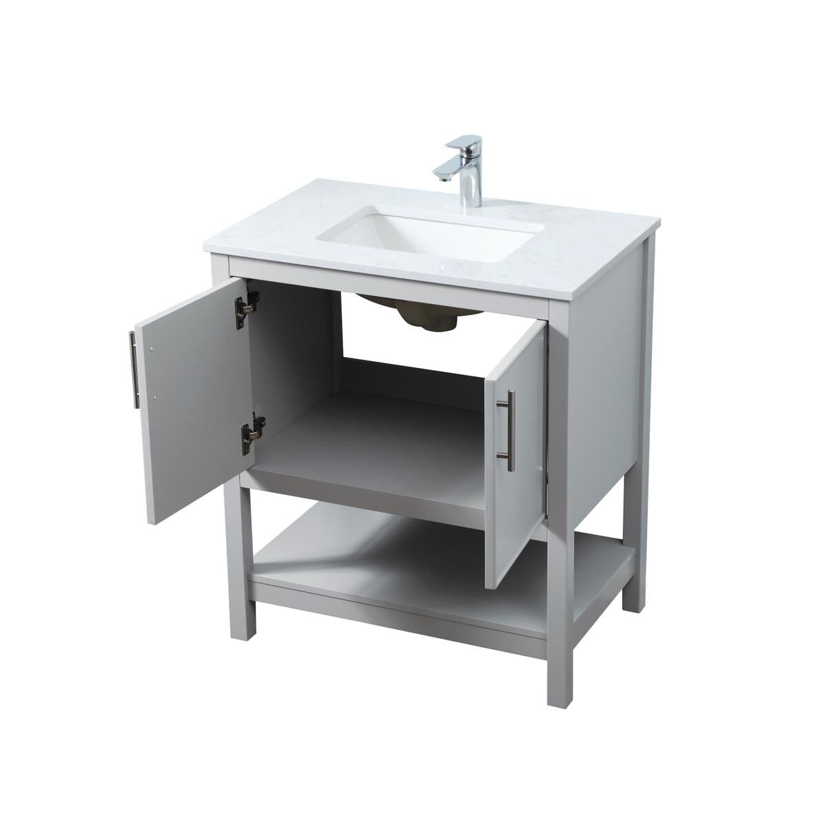 Everett 30 Inch Bath Vanity by Elegant Decor